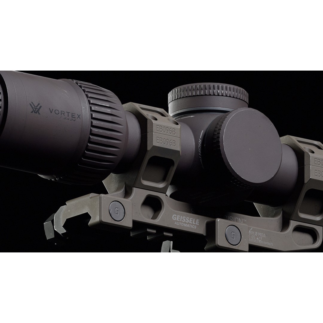 Vortex Razor Riflescope 3D Model – Low Poly Game Asset, FBX