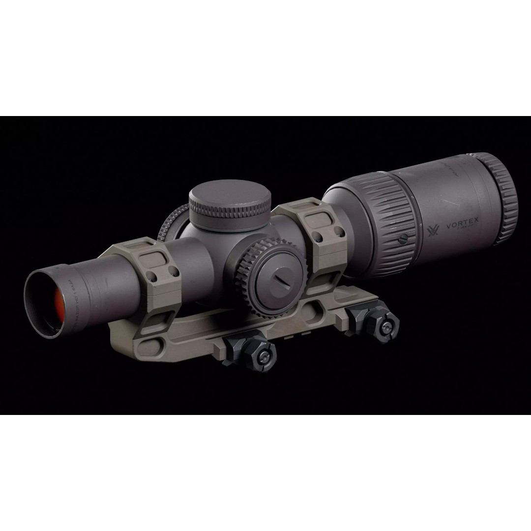 Vortex Razor Riflescope 3D Model – Low Poly Game Asset, FBX - View 2