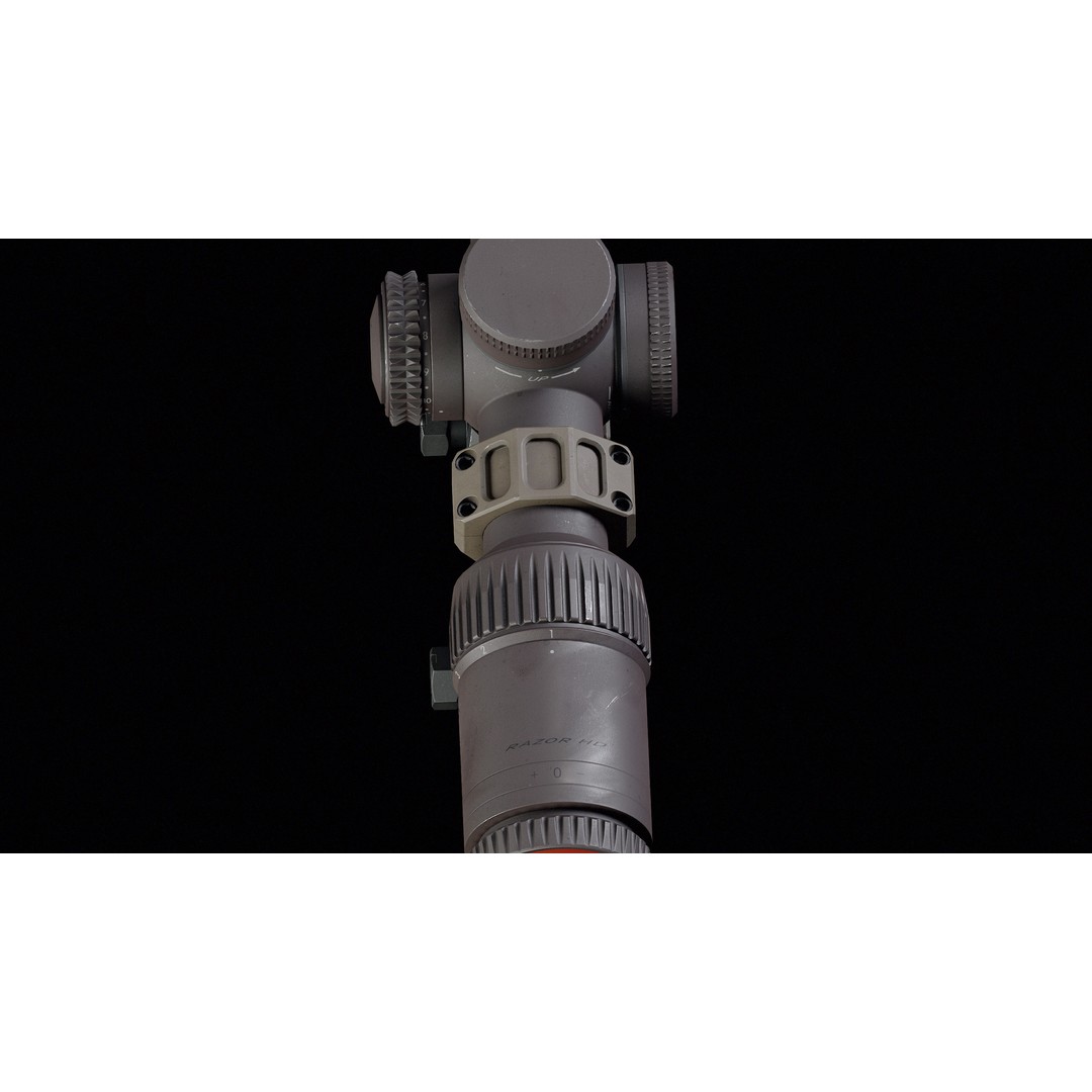 Vortex Razor Riflescope 3D Model – Low Poly Game Asset, FBX - View 9