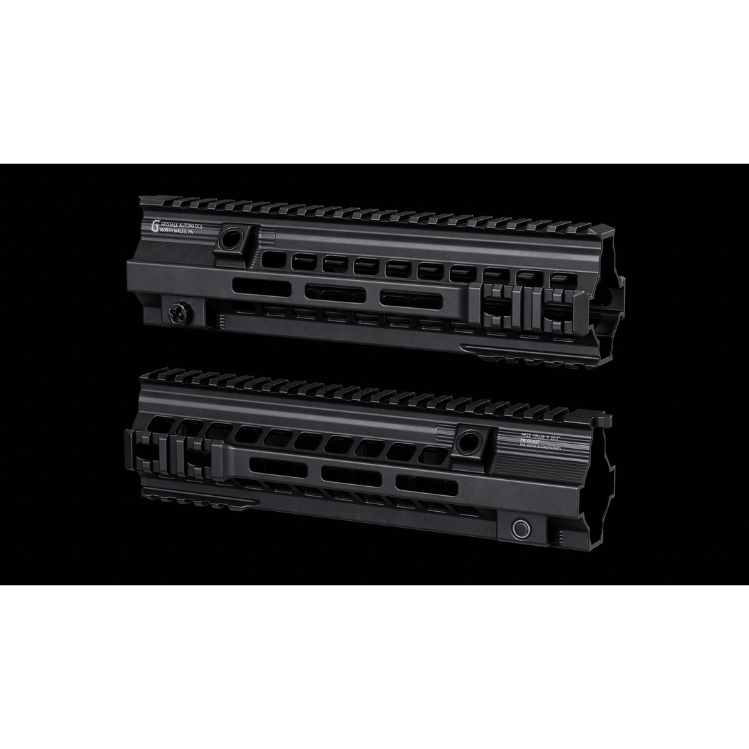 Geissele HK416 MK15 Handguards 3D Model – Low Poly PBR Game Asset, FBX - View 5