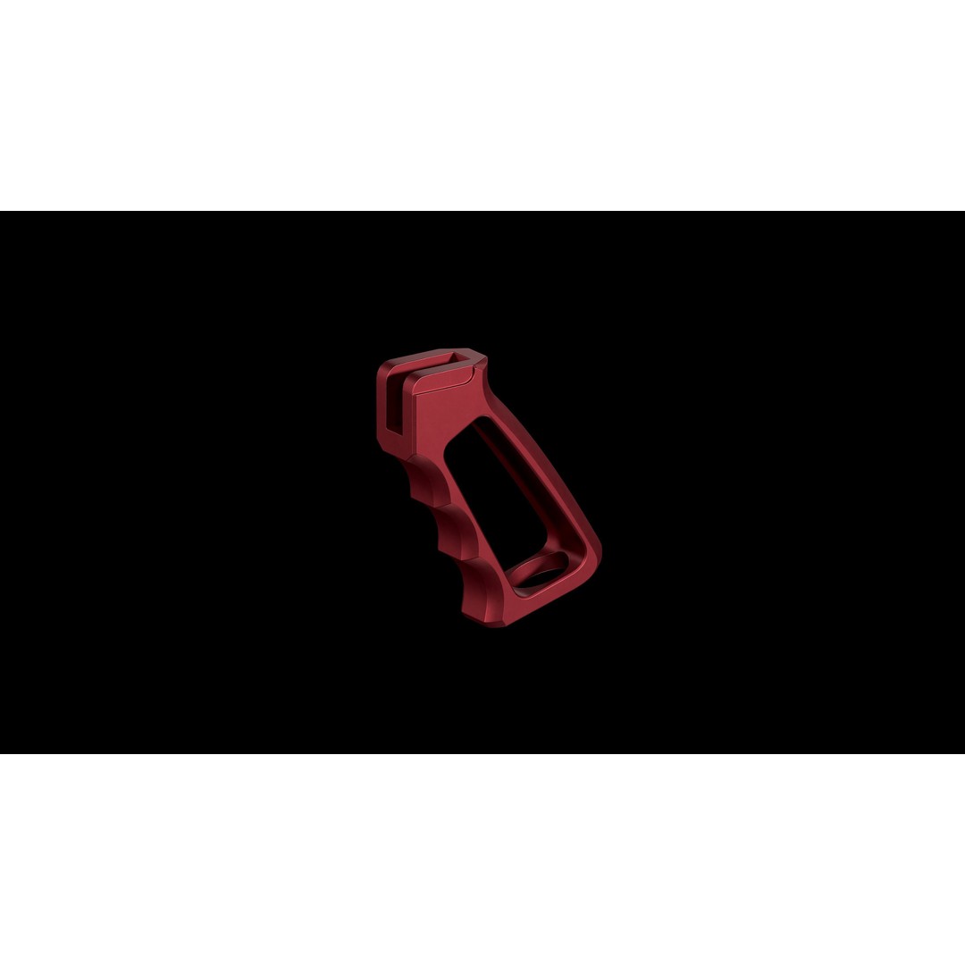 Guntec Ultralight Series Pistol Grip 3D Model – Low Poly Game Asset, FBX - View 11
