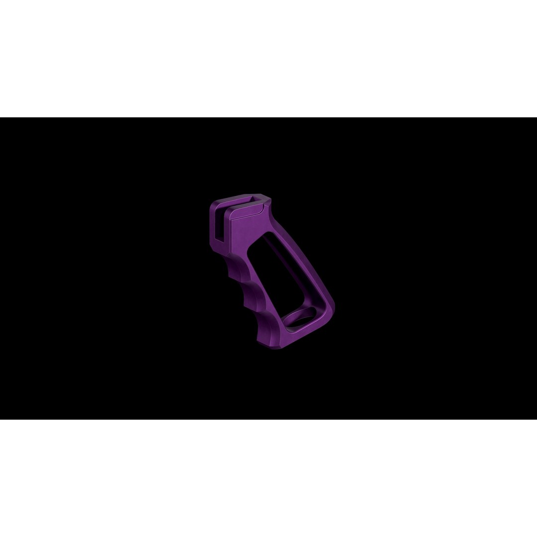 Guntec Ultralight Series Pistol Grip 3D Model – Low Poly Game Asset, FBX - View 5