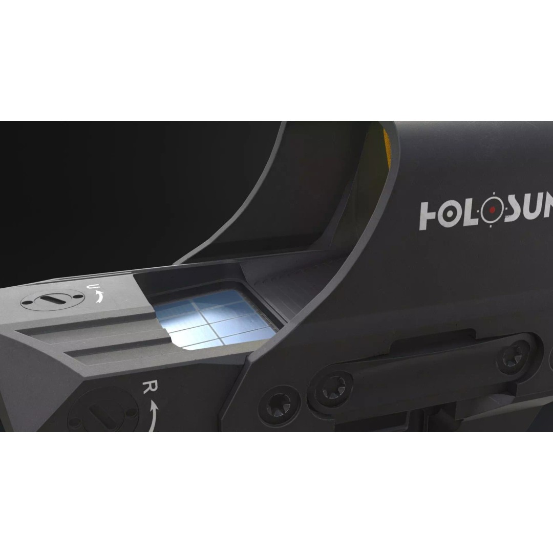 Holosun HS510C Holographic Sight 3D Model – Low Poly Game Asset, FBX - View 10