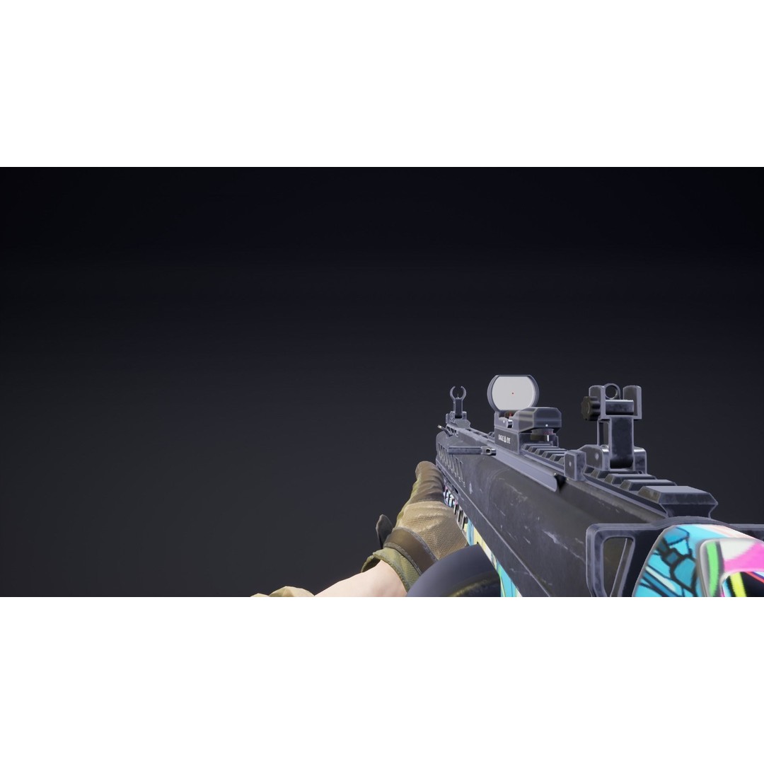 Automatic Shotgun 3D Model – Low Poly Game Asset with 22 Animations, FBX - View 12