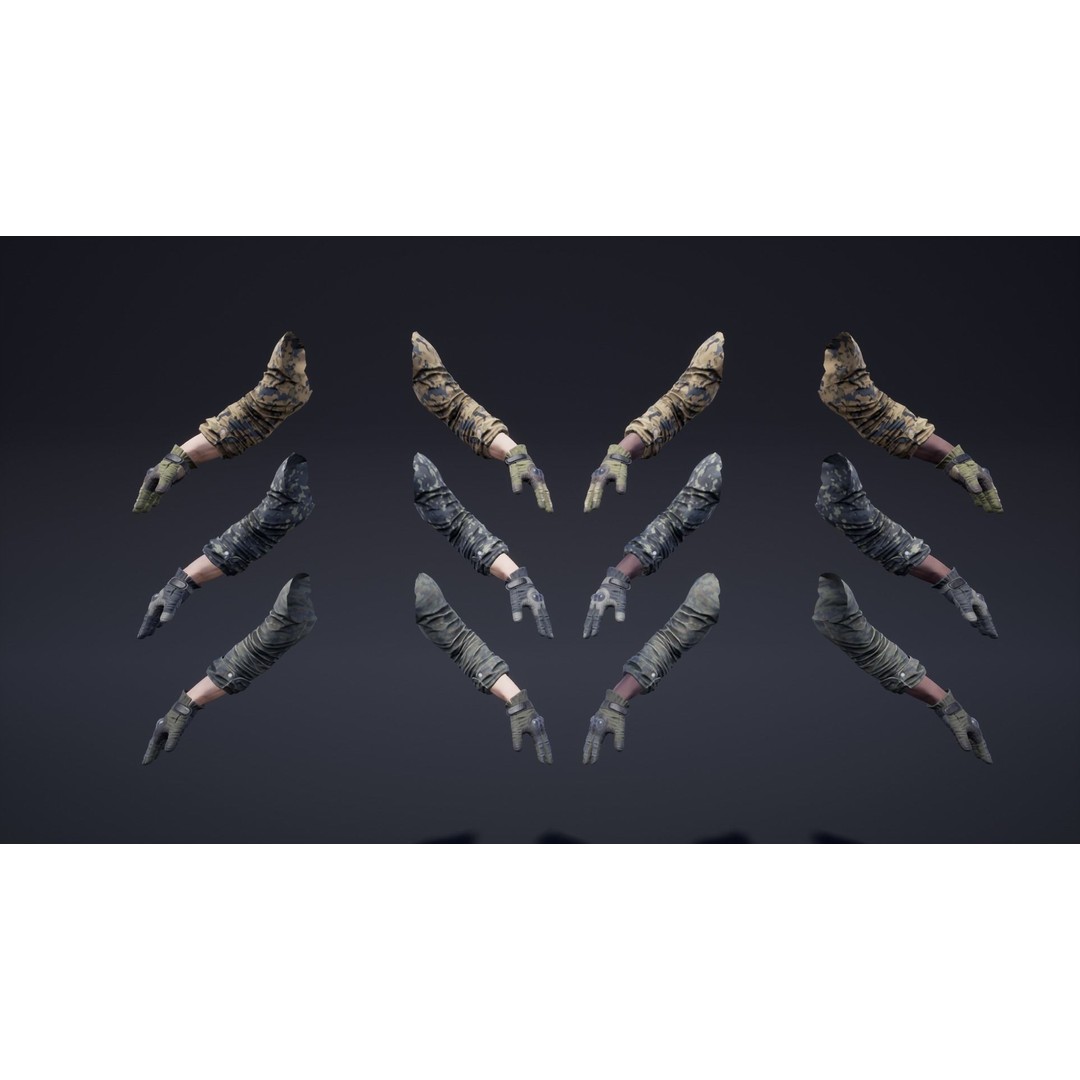 Automatic Shotgun 3D Model – Low Poly Game Asset with 22 Animations, FBX - View 15