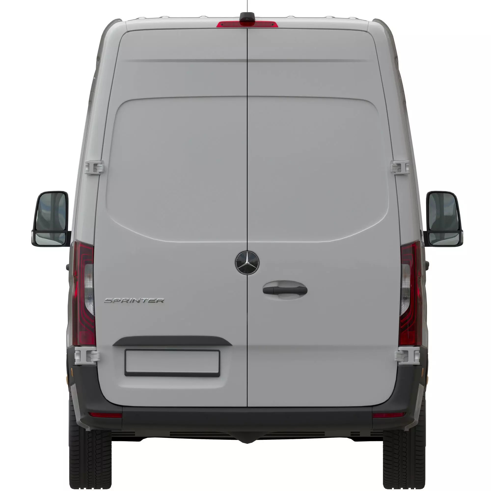 Mercedes Sprinter Detailed Interior - 3D Model - View 11