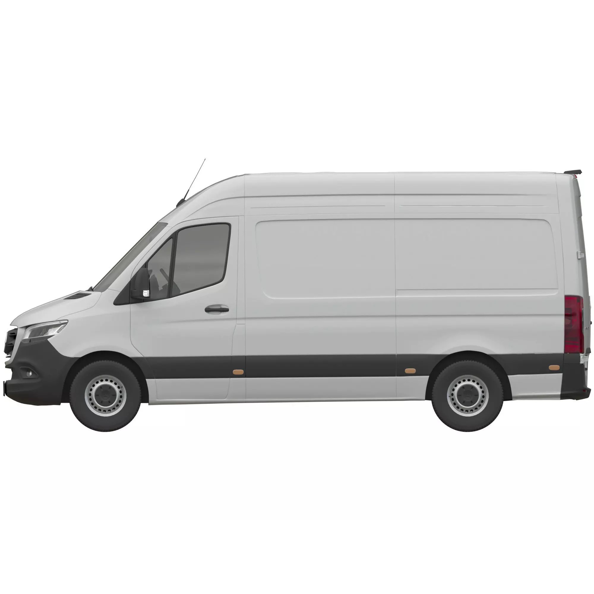 Mercedes Sprinter Detailed Interior - 3D Model - View 13