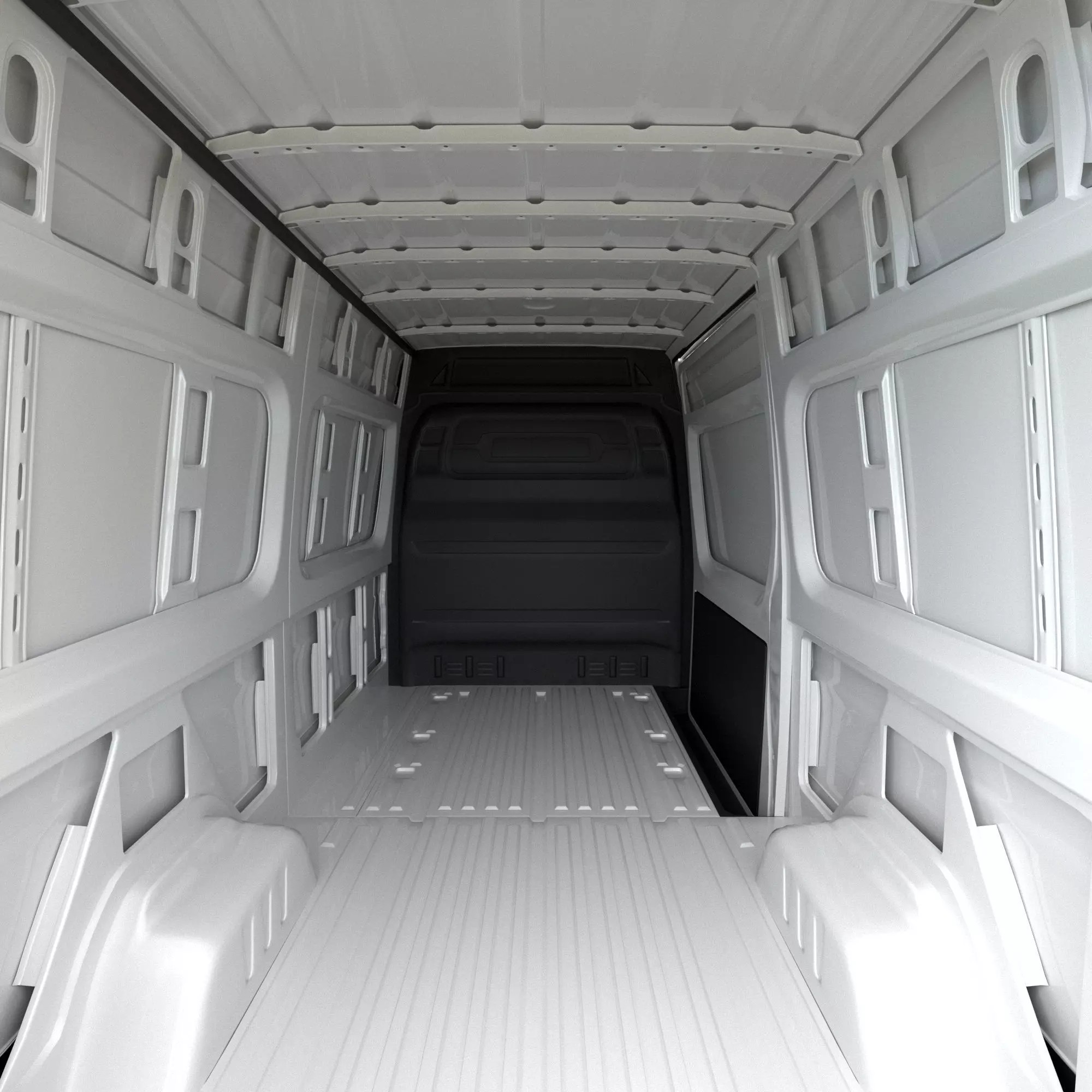 Mercedes Sprinter Detailed Interior - 3D Model - View 29