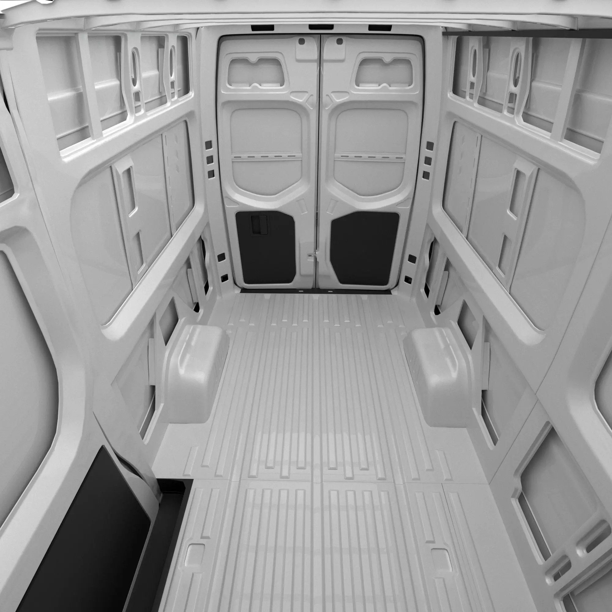 Mercedes Sprinter Detailed Interior - 3D Model - View 30
