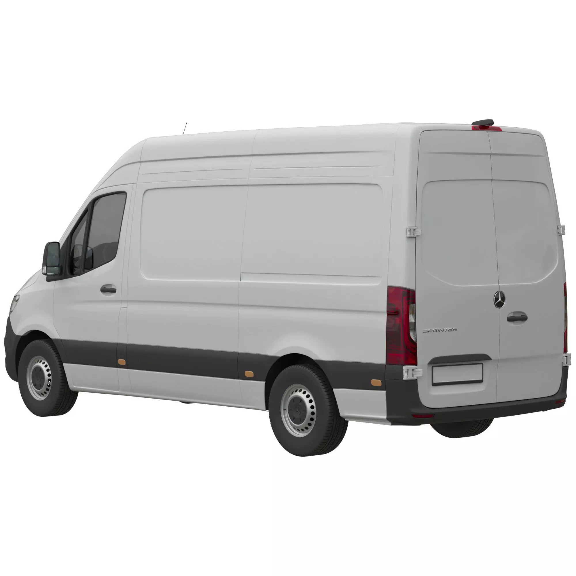 Mercedes Sprinter Detailed Interior - 3D Model - View 5