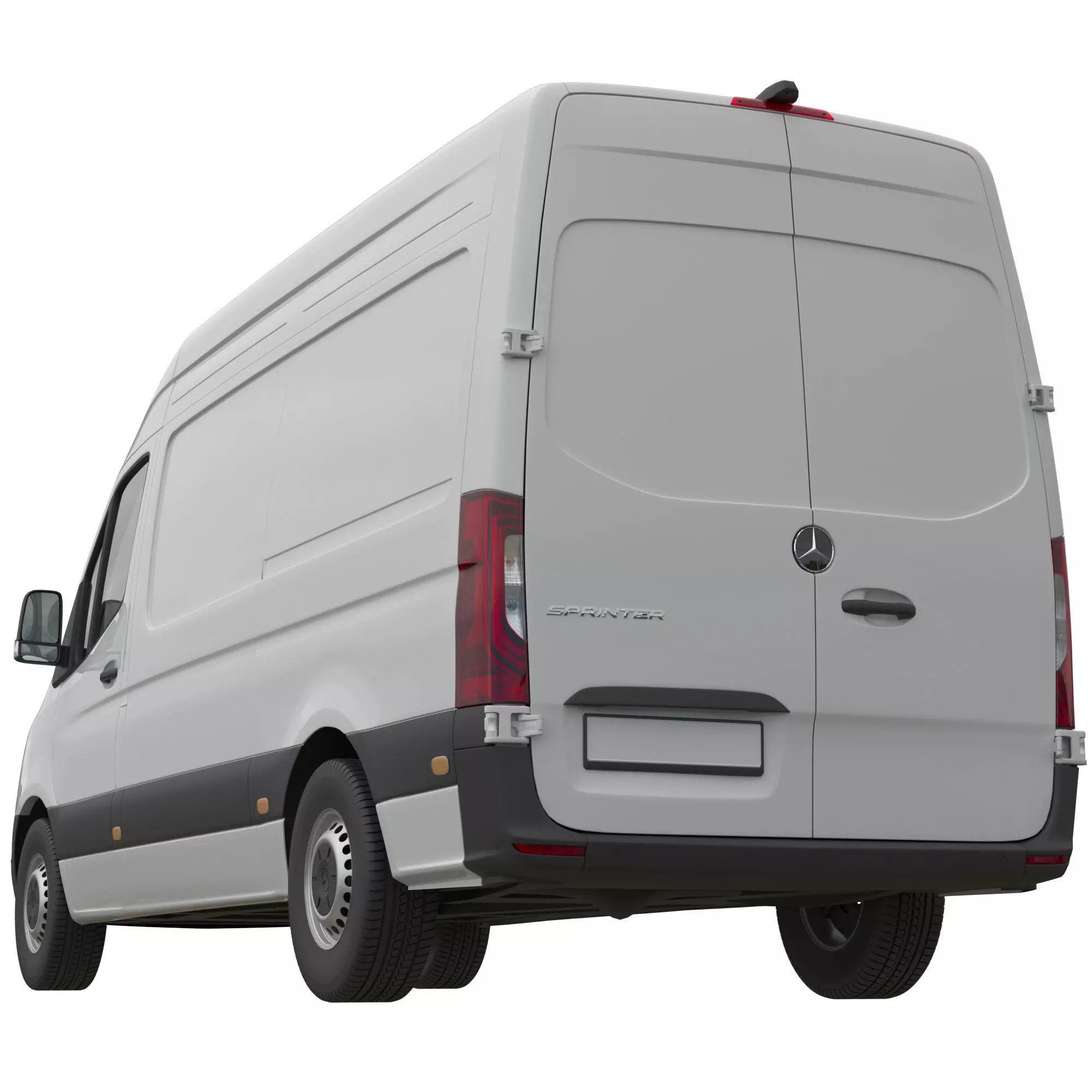 Mercedes Sprinter Detailed Interior - 3D Model - View 6