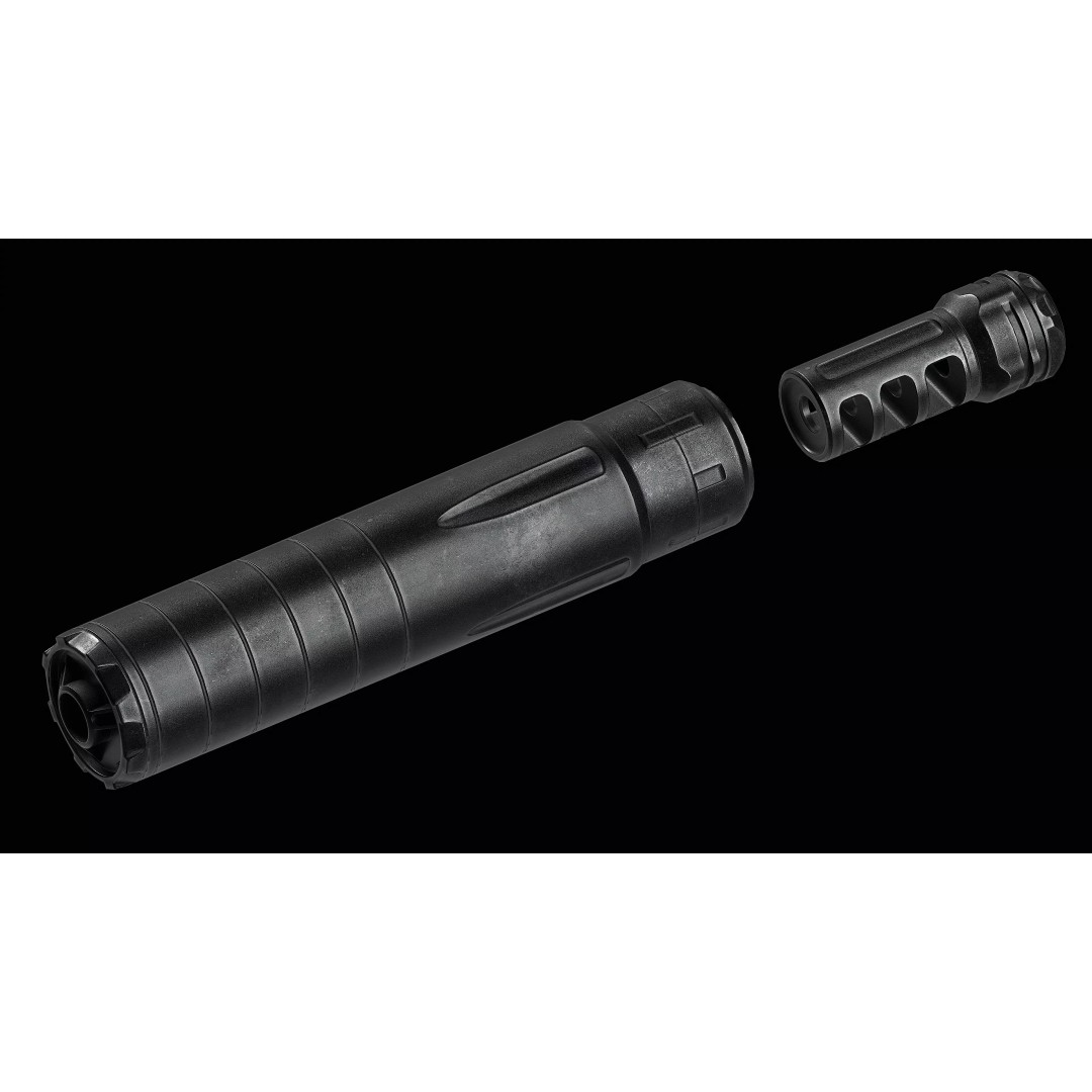 Gemtech Neutron 7.62 Cal 300 3D Model – Low Poly Game Asset, FBX, OBJ - View 2