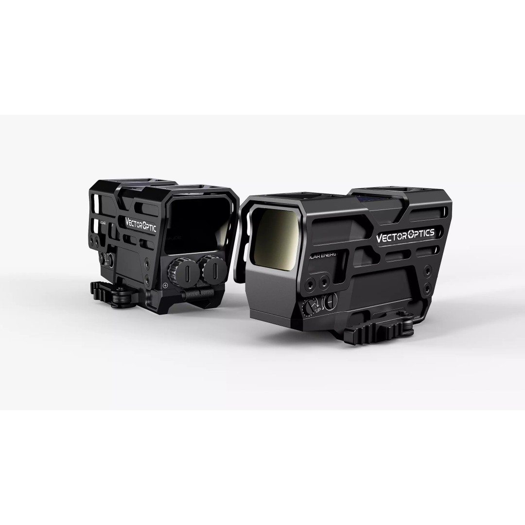 Solar Powered Red Dot Sight 3D Model – Low Poly Game Asset, FBX, OBJ - View 2