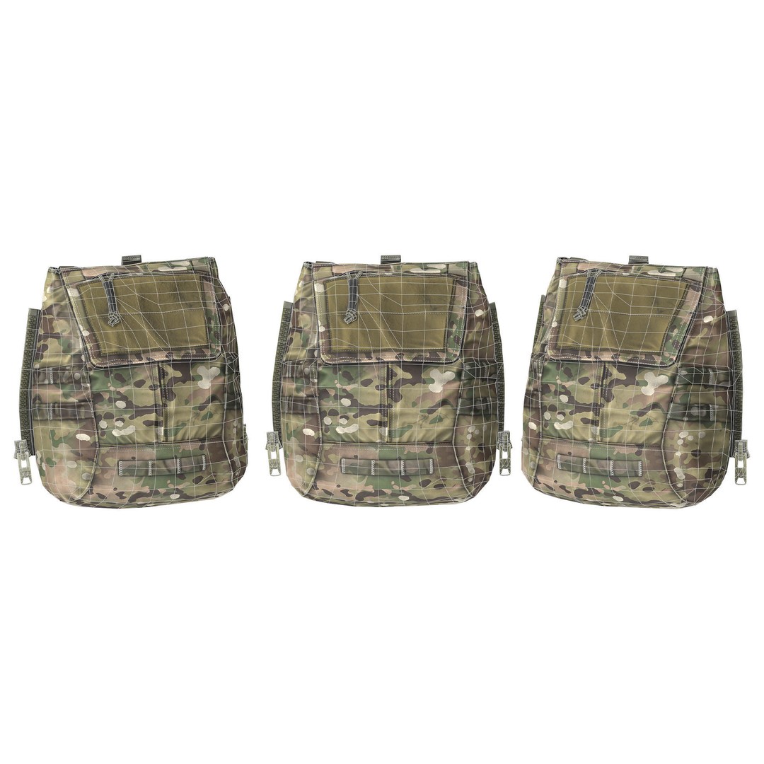 AVS ZIP-ON Backpack 3D Model – Low Poly Game-Ready Asset, FBX, OBJ - View 8