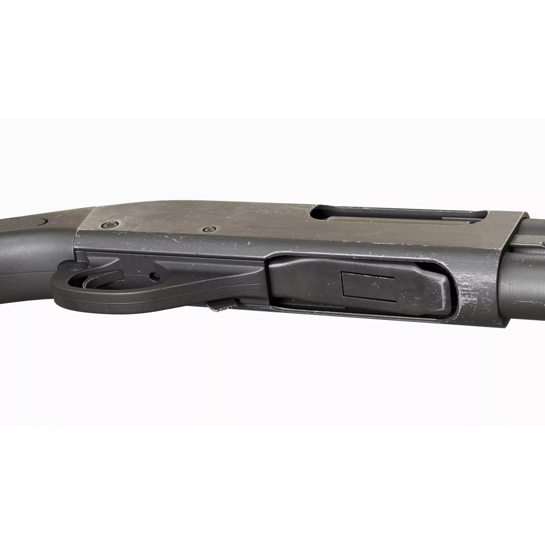 Remington 870 Shotgun 3D Model – Low Poly Game Asset, FBX, PBR - View 13