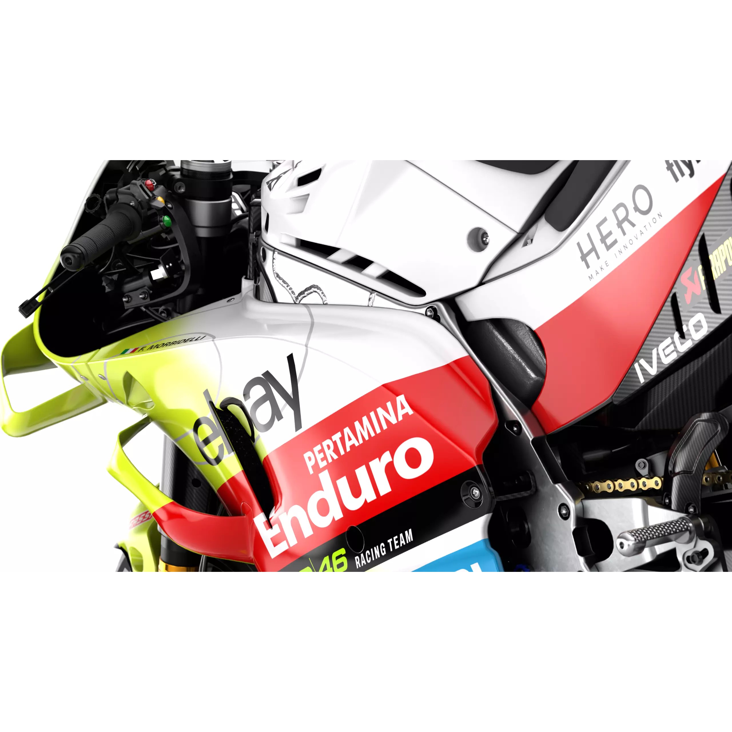 MotoGP Ducati Desmosedici GP - Game-Ready 3D Model - View 15