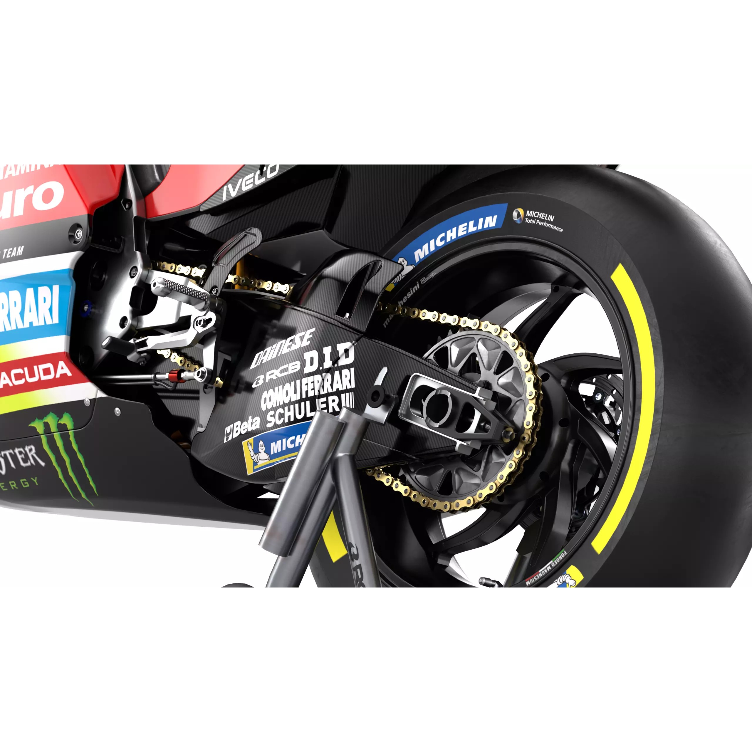 MotoGP Ducati Desmosedici GP - Game-Ready 3D Model - View 16