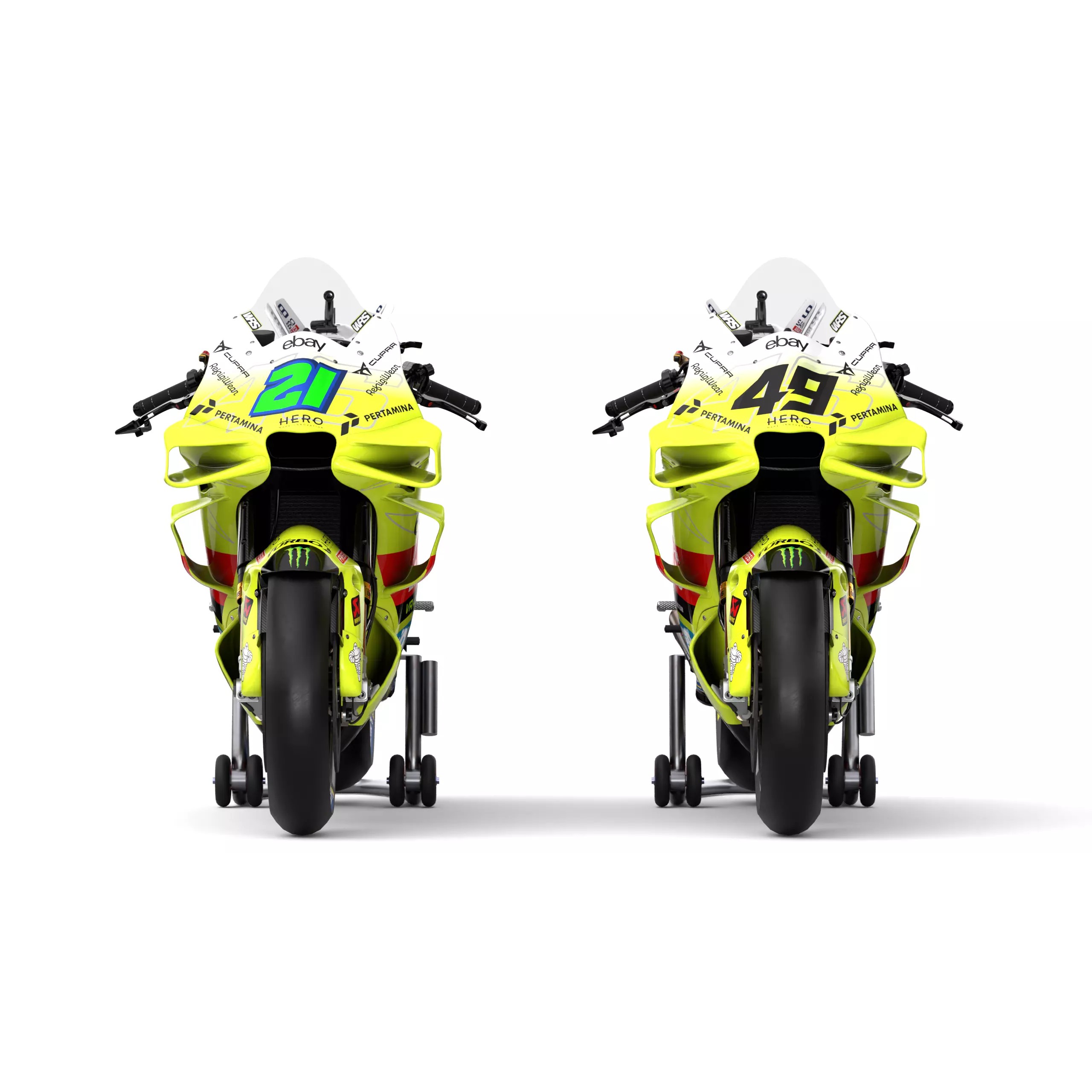 MotoGP Ducati Desmosedici GP - Game-Ready 3D Model - View 23