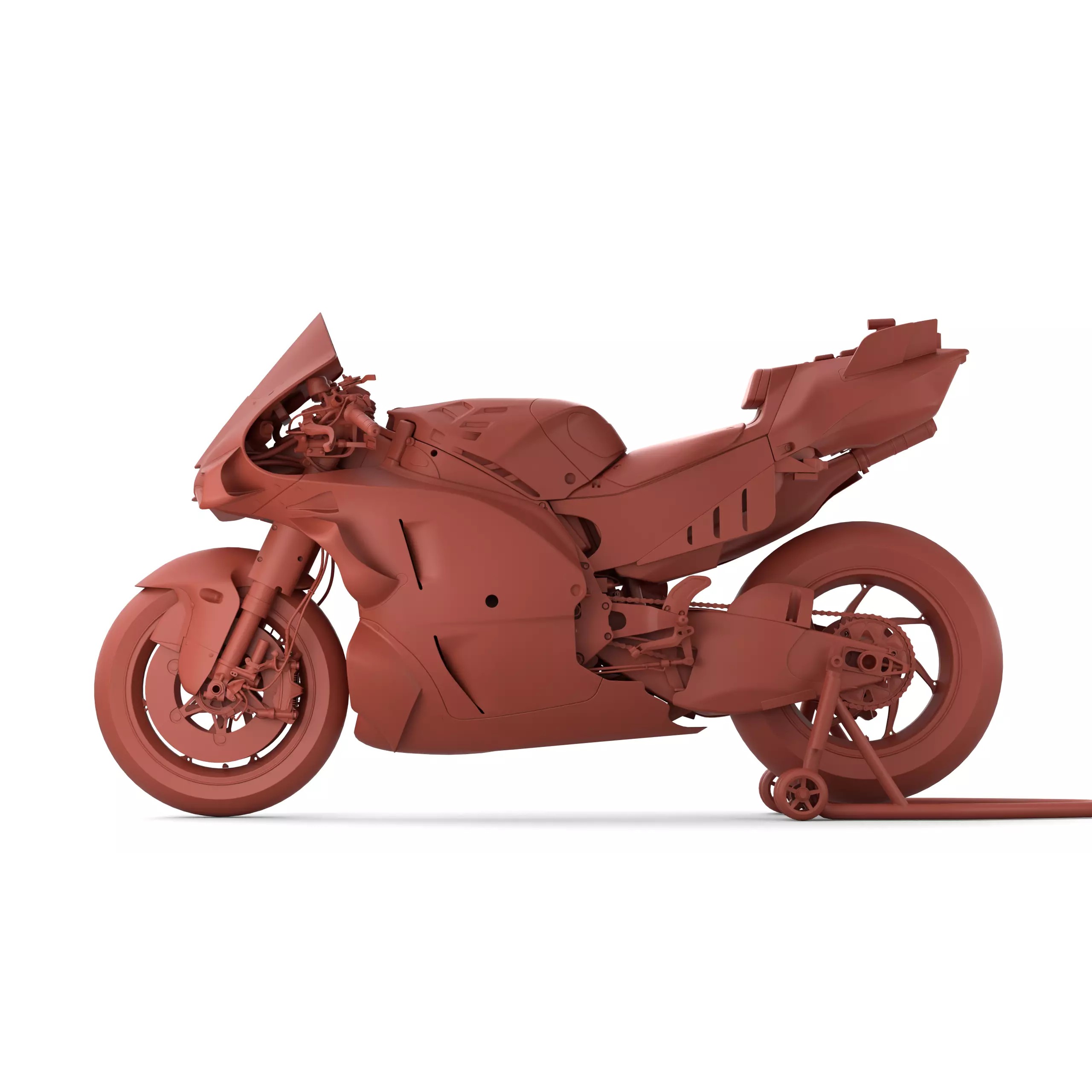 MotoGP Ducati Desmosedici GP - Game-Ready 3D Model - View 26