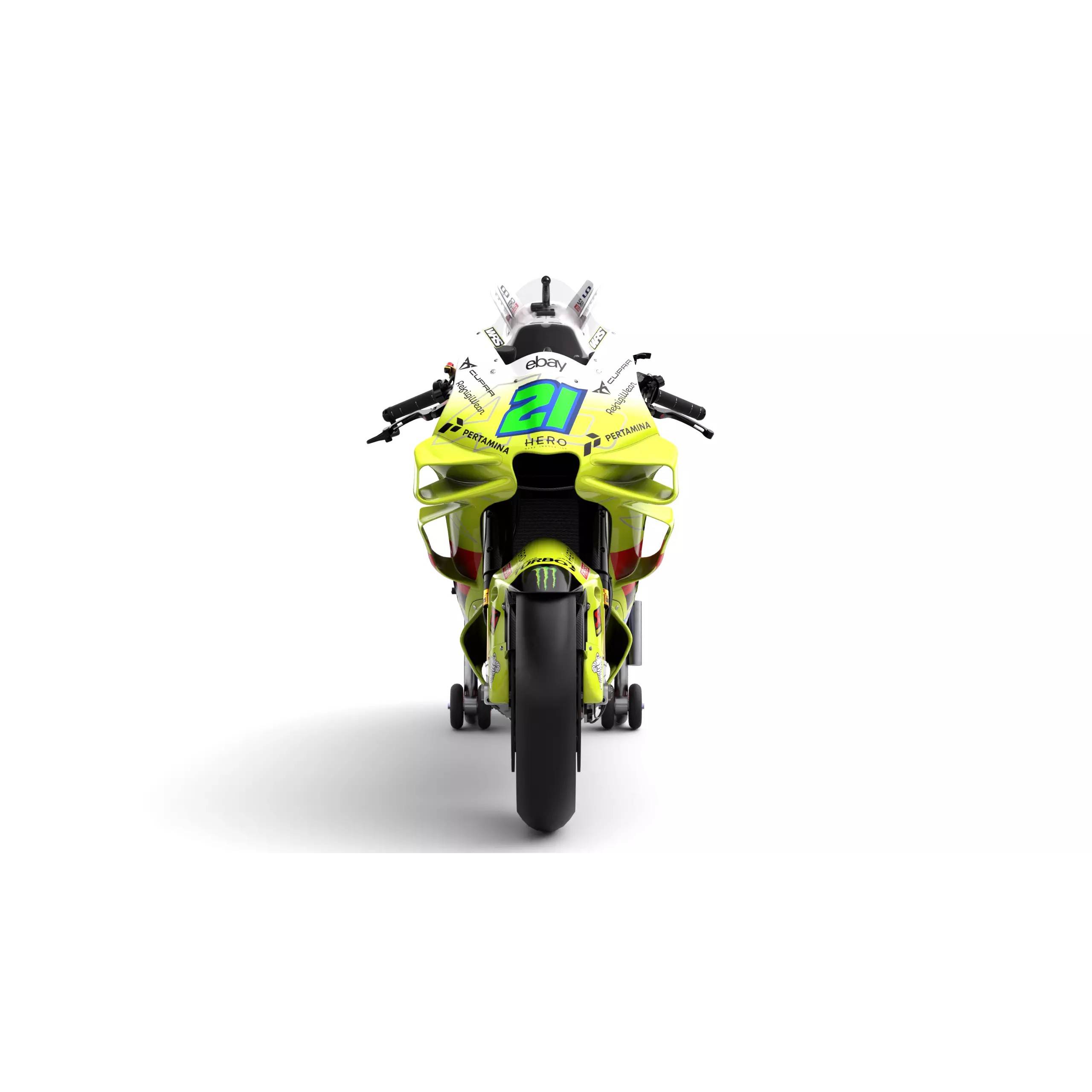 MotoGP Ducati Desmosedici GP - Game-Ready 3D Model - View 9