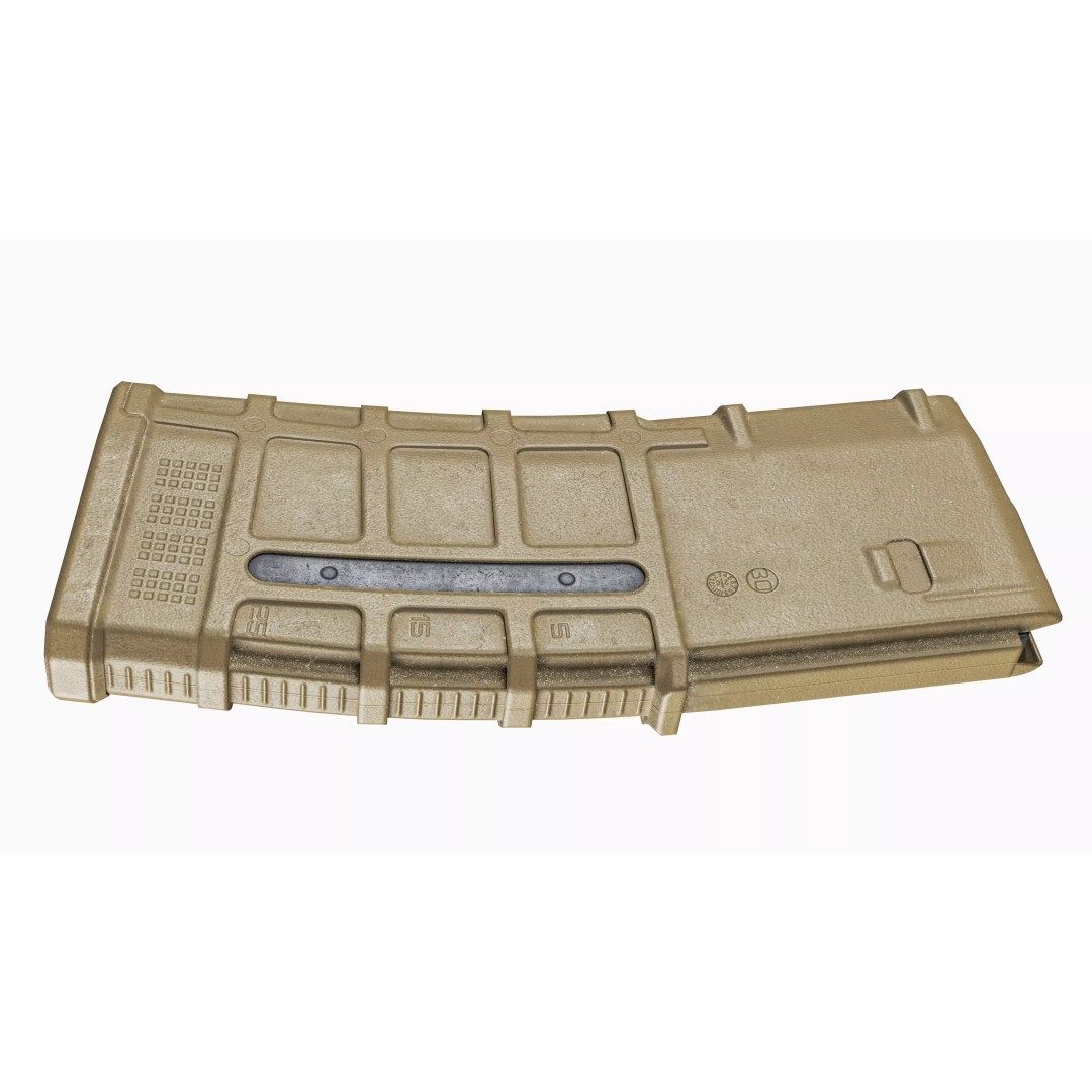 Magpul PMAG 30-Round Magazine 3D Model – Low Poly Game Asset, FBX - View 11