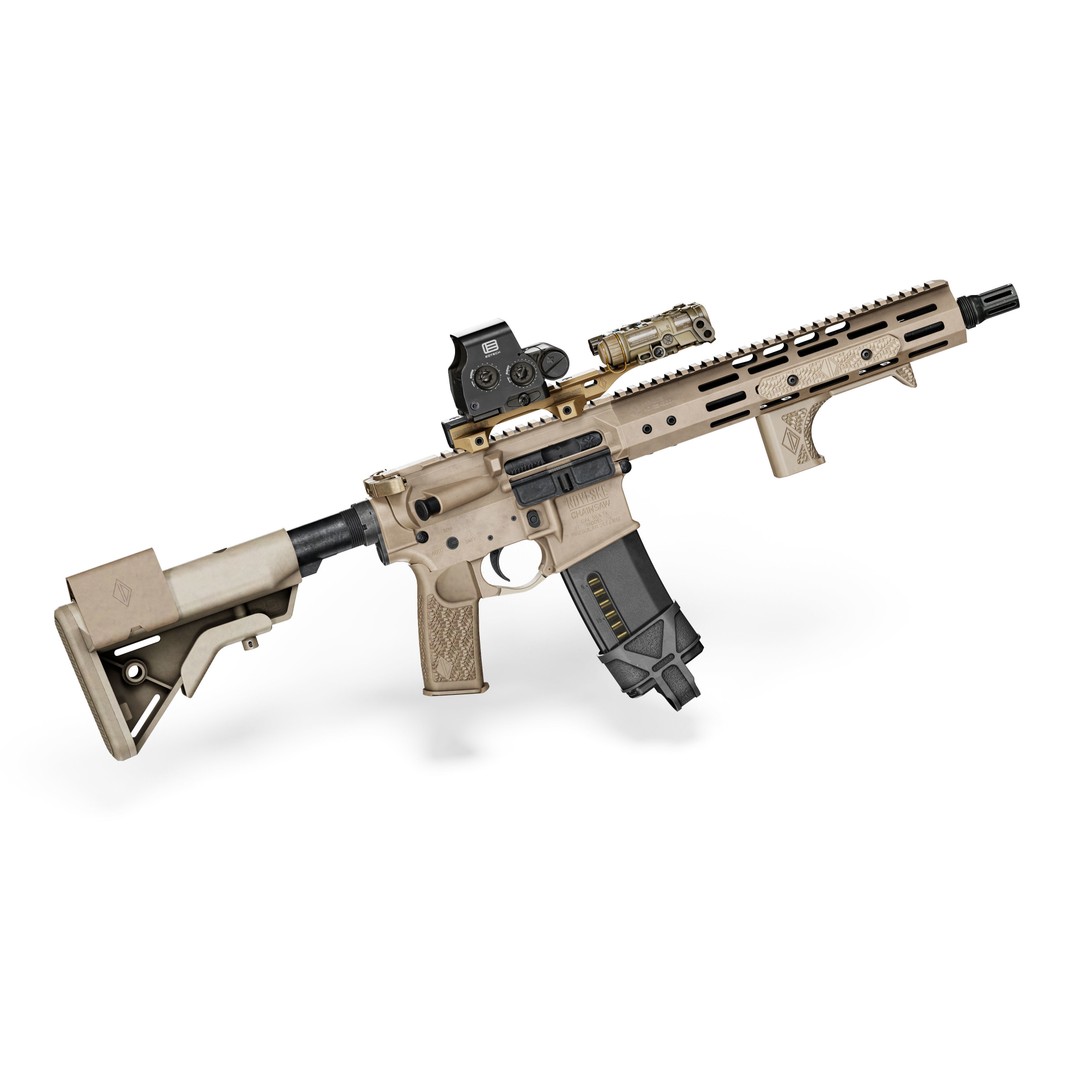 MAGPUL Fast Mag Extractor 3D Model – Low Poly Game Asset, FBX - View 5