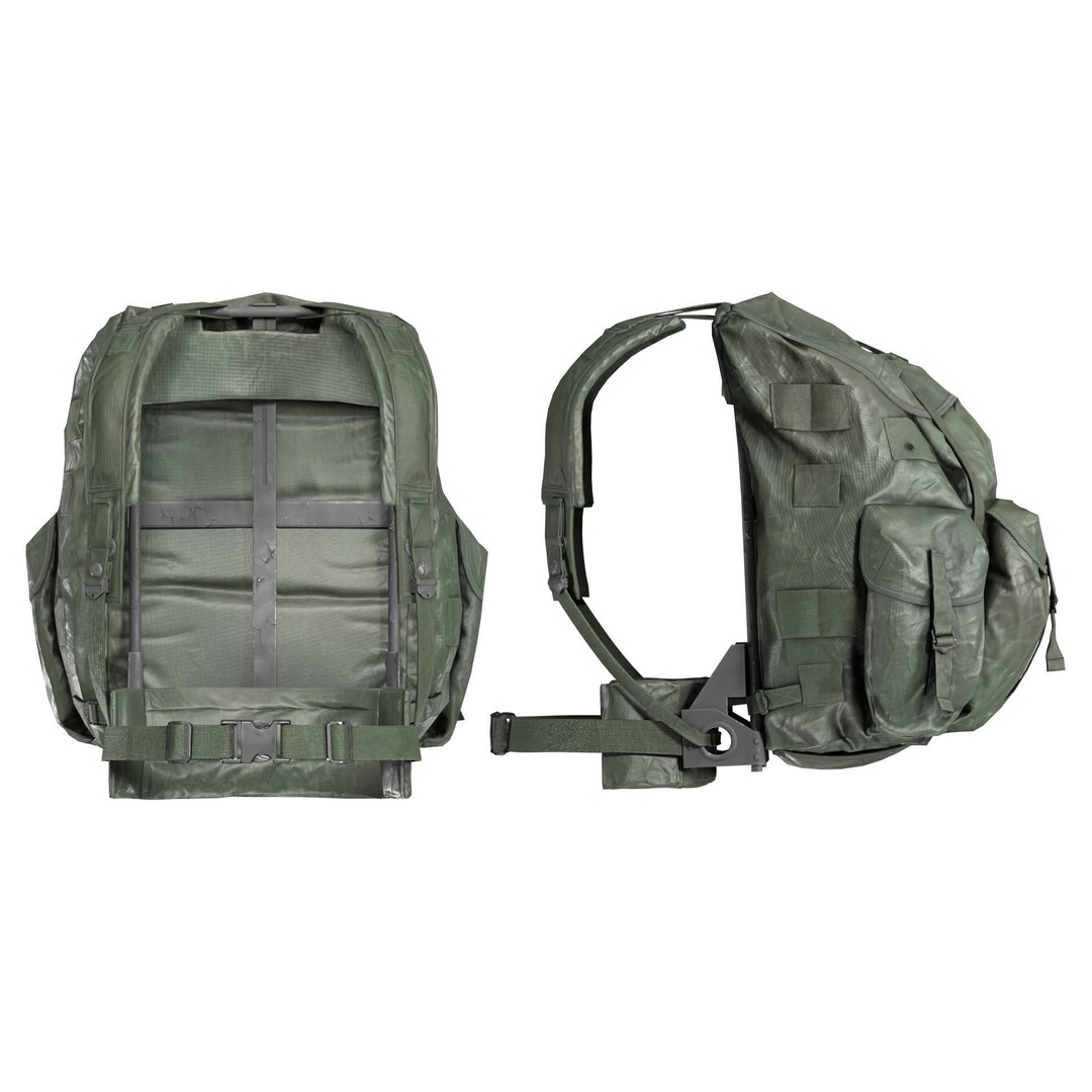 ALICE Pack 3D Model – Low Poly Game Ready Rucksack, FBX, OBJ - View 5