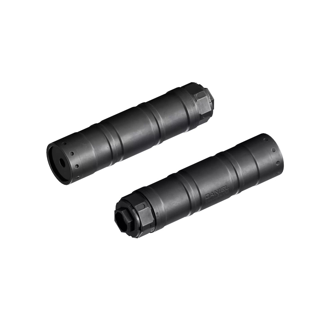 DD Sound Guard Suppressor 3D Model – Low Poly Game Asset, FBX, OBJ - View 2