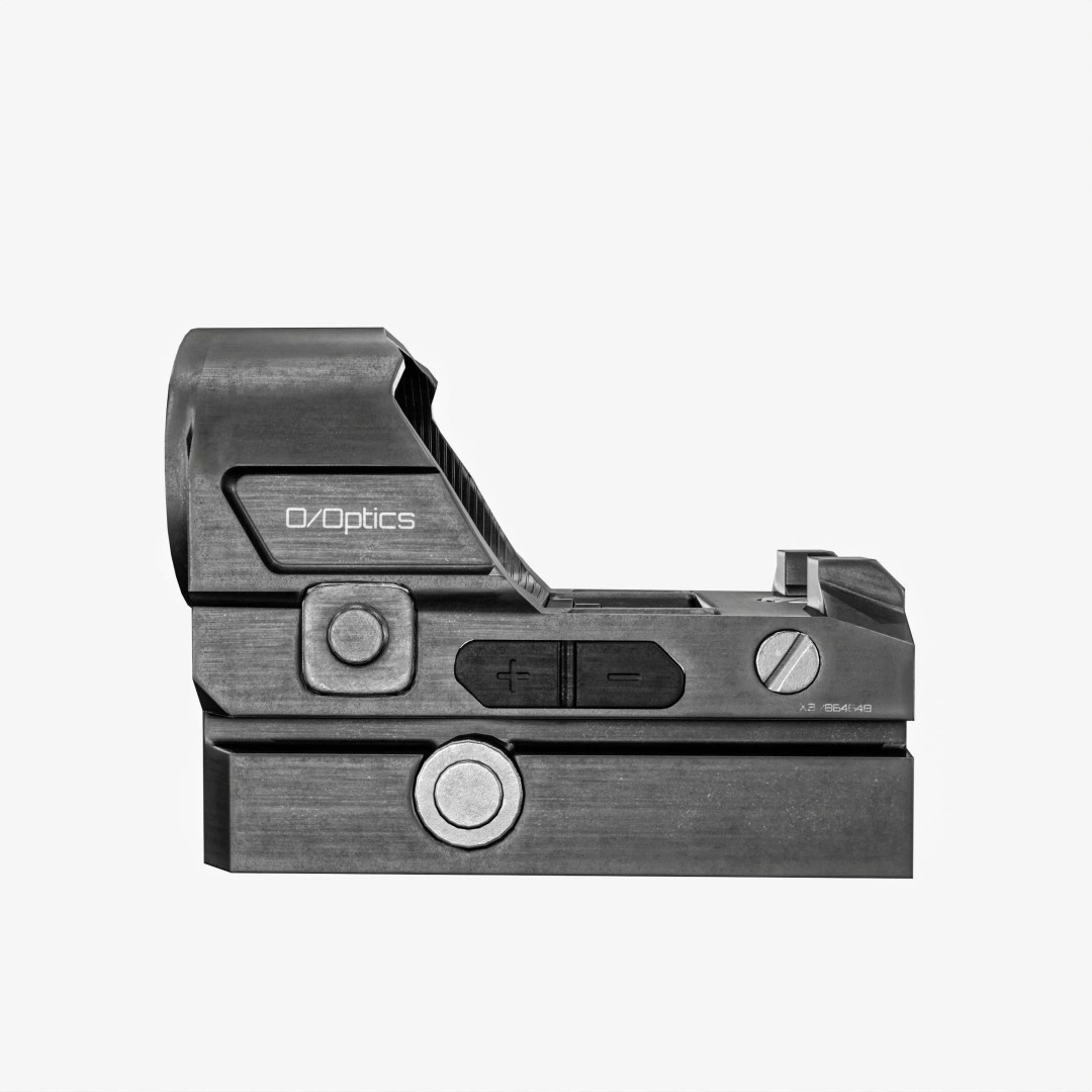 Red Dot Sight 3D Model – Low Poly PBR Game Asset, FBX/Blender - View 12