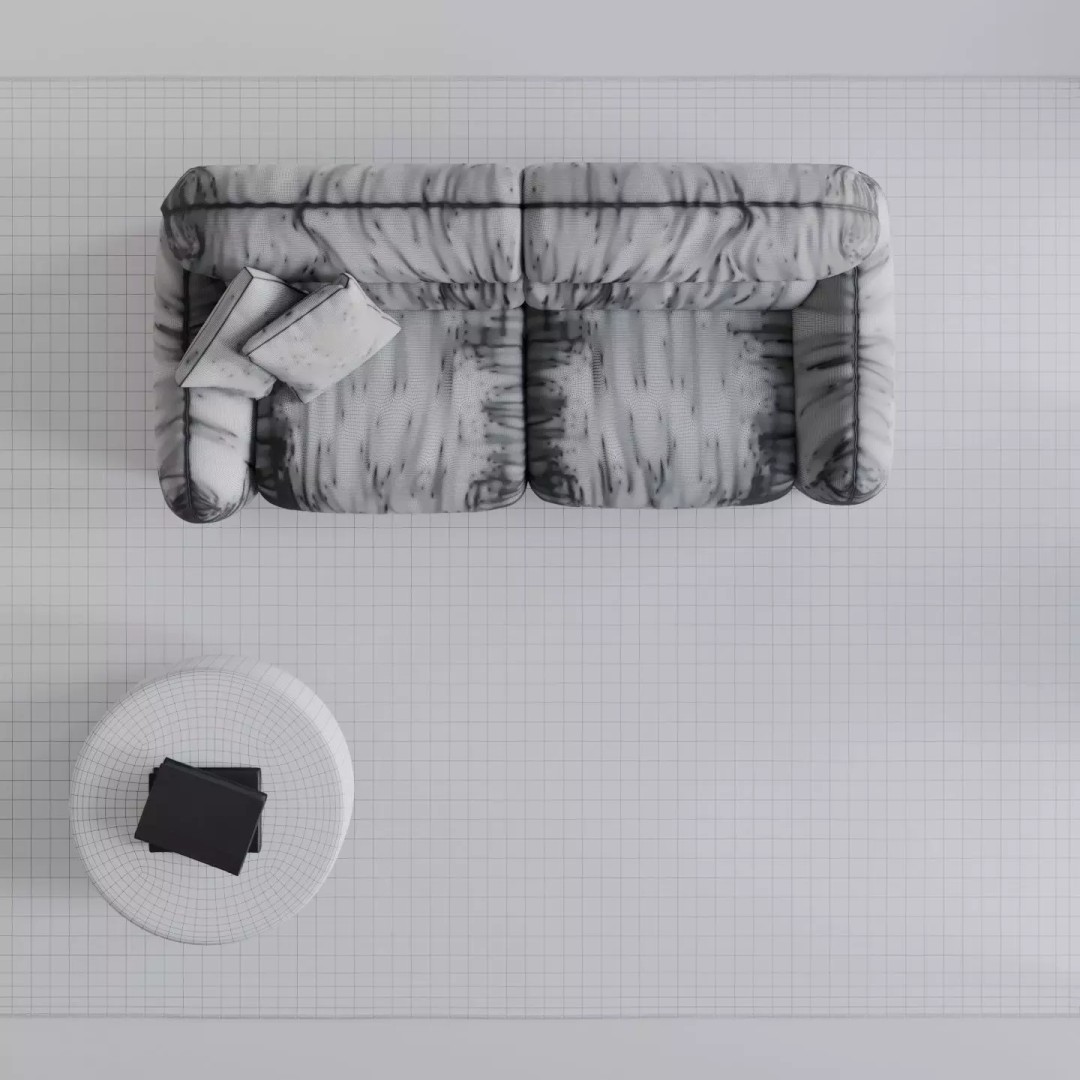 Virtual Location 008 3D Model – High-End Cinema 4D Interior Scene