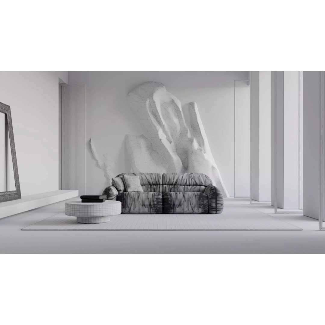 Virtual Location 008 3D Model – High-End Cinema 4D Interior Scene - View 10