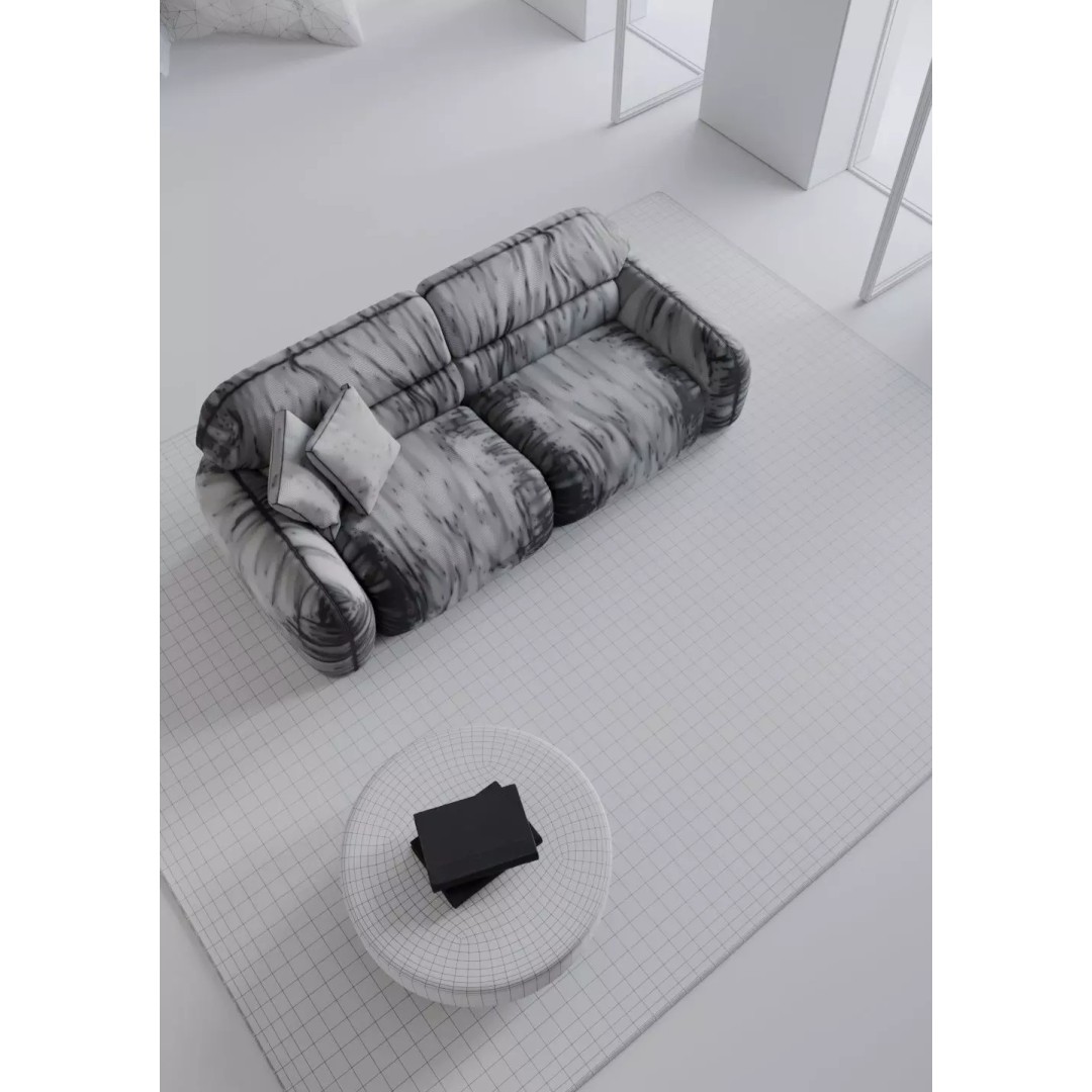 Virtual Location 008 3D Model – High-End Cinema 4D Interior Scene - View 12