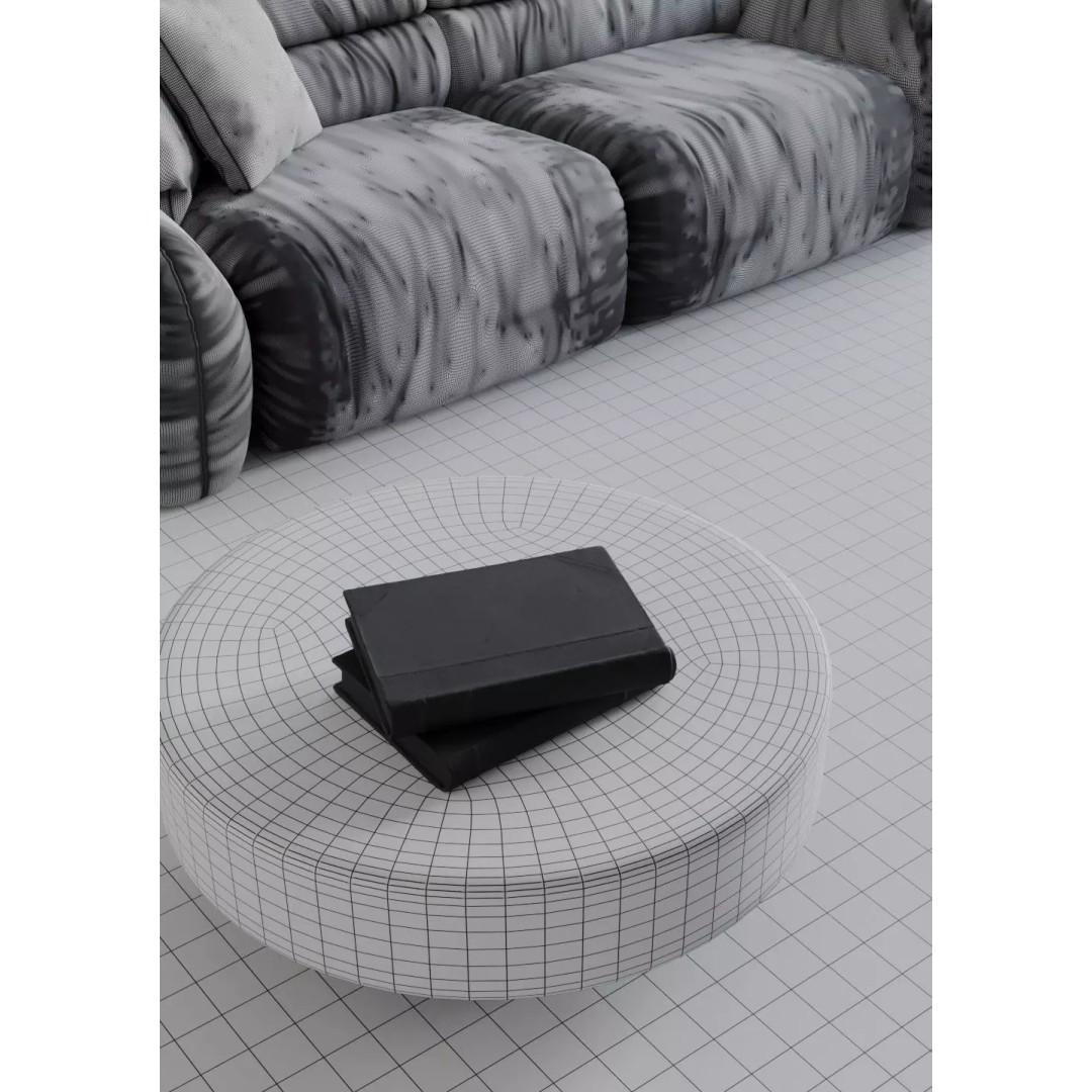 Virtual Location 008 3D Model – High-End Cinema 4D Interior Scene - View 15