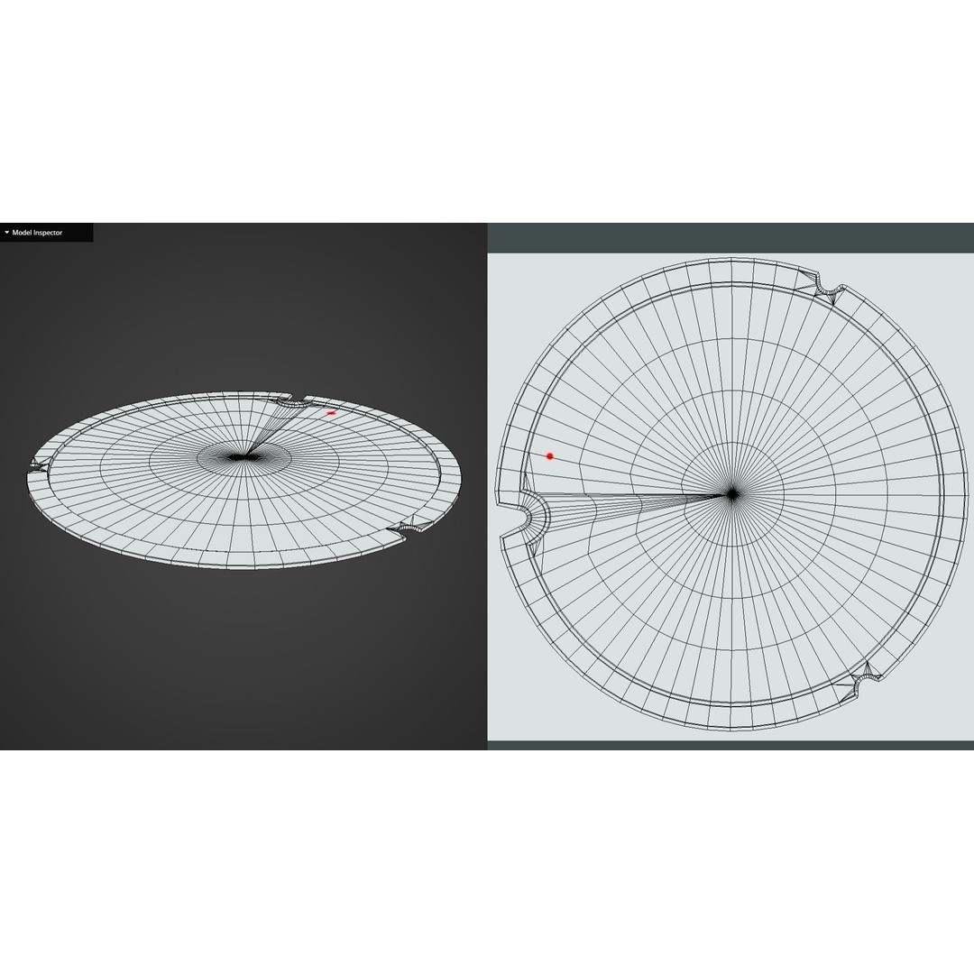 Osaka Manhole 3D Model – Low Poly Game Ready Asset, FBX, OBJ - View 12