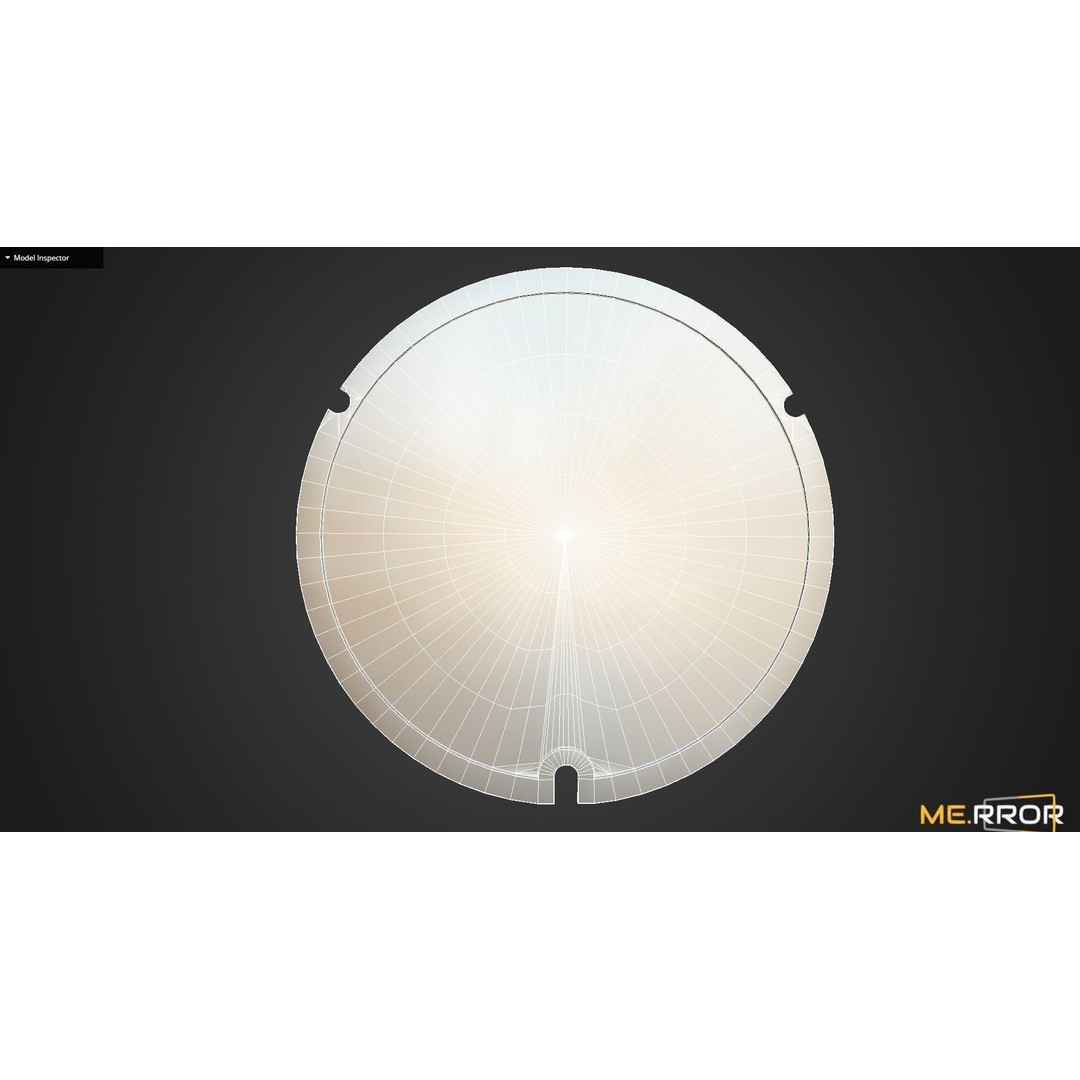Osaka Manhole 3D Model – Low Poly Game Ready Asset, FBX, OBJ - View 9