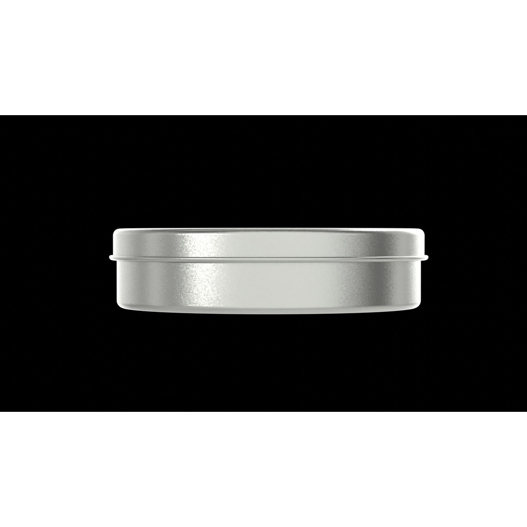 Round Aluminum Tin Cans 3D Model – PBR Textured, FBX, Game Asset - View 3