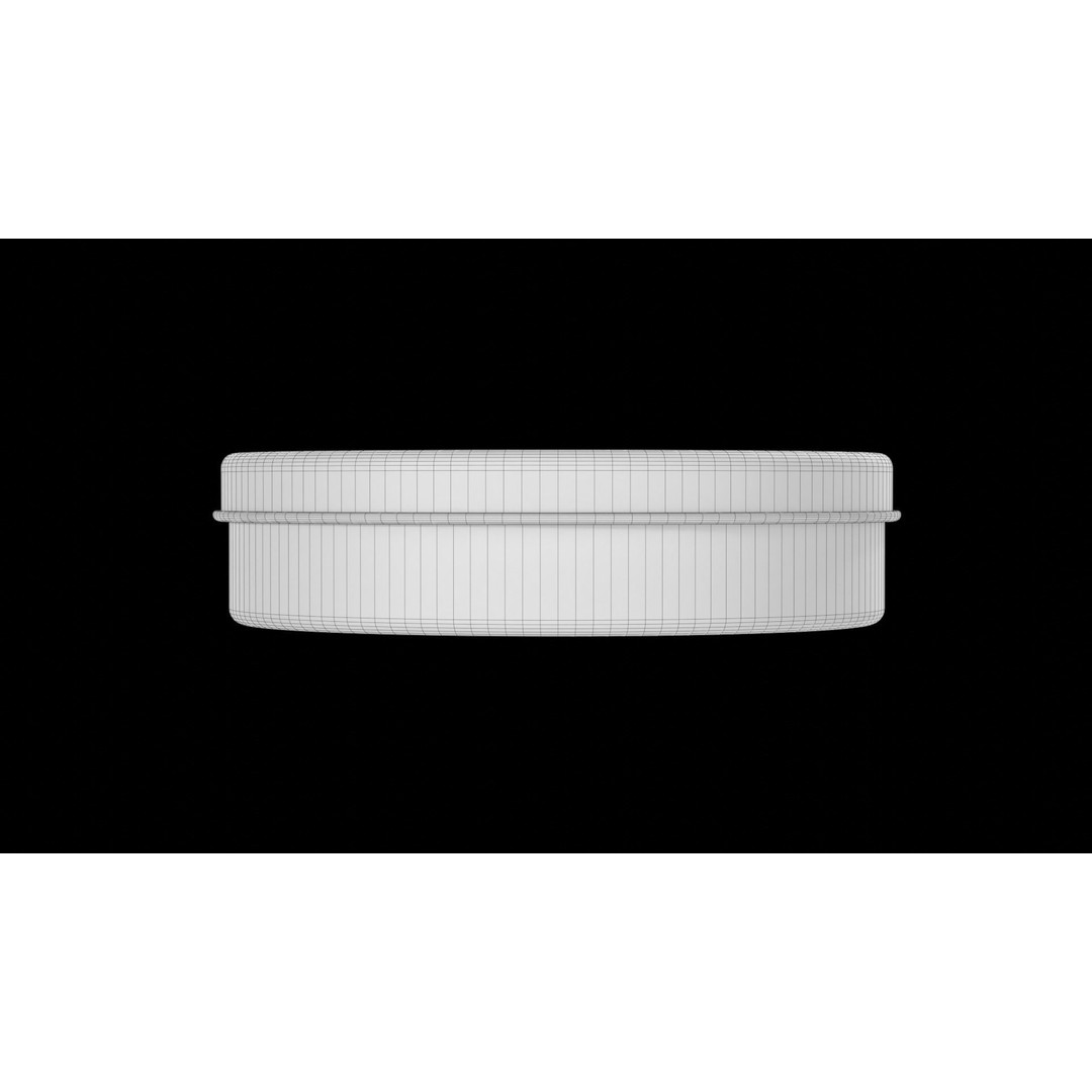 Round Aluminum Tin Cans 3D Model – PBR Textured, FBX, Game Asset - View 7