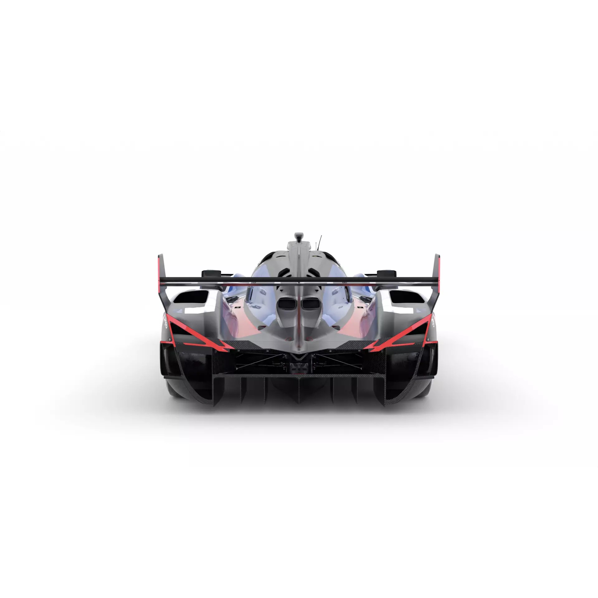 Alpine A424 LMDh 2025 WEC - Game-Ready 3D Model - View 7