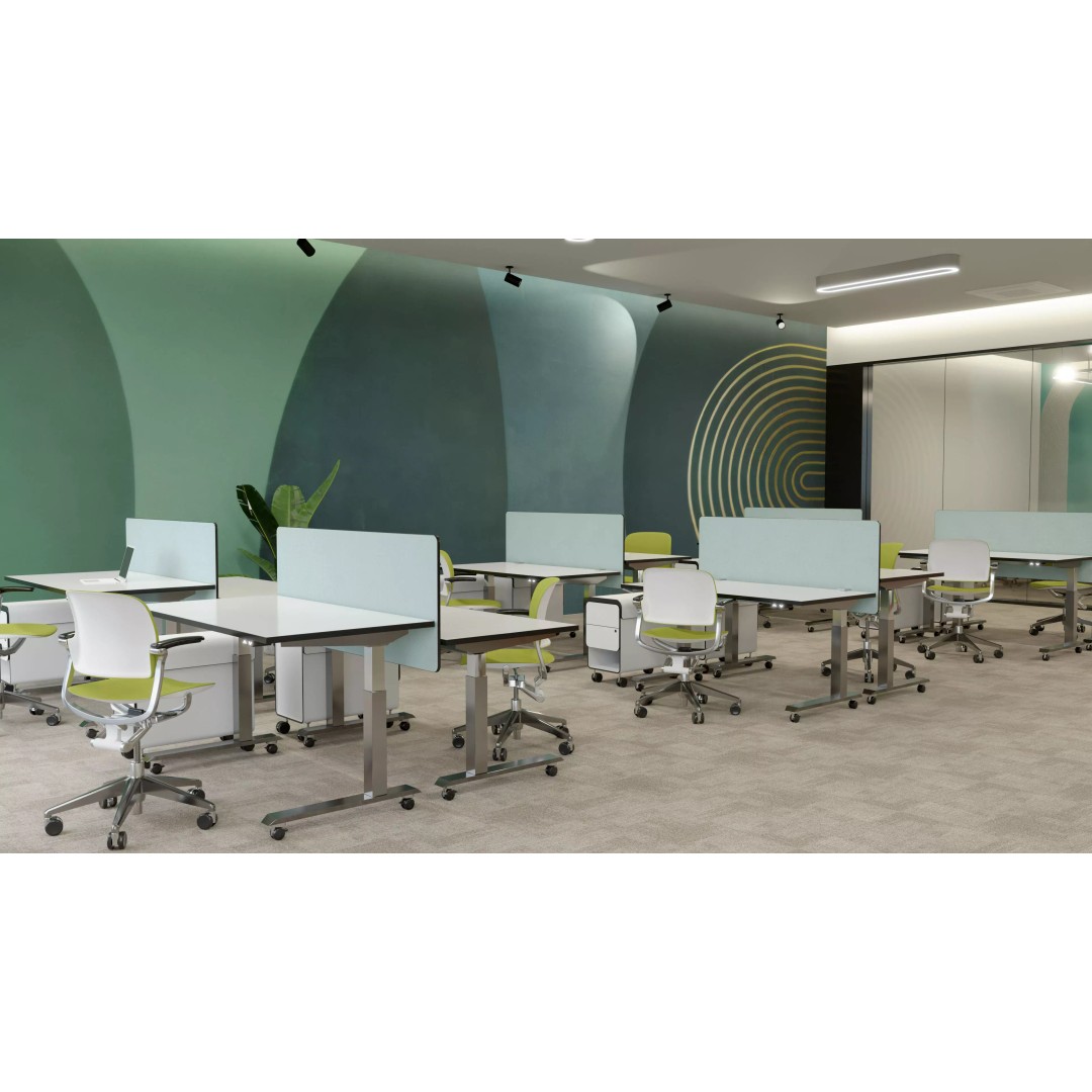 Office Furniture Set 3D Model – Low-Poly Modular Assets, FBX/OBJ - View 2