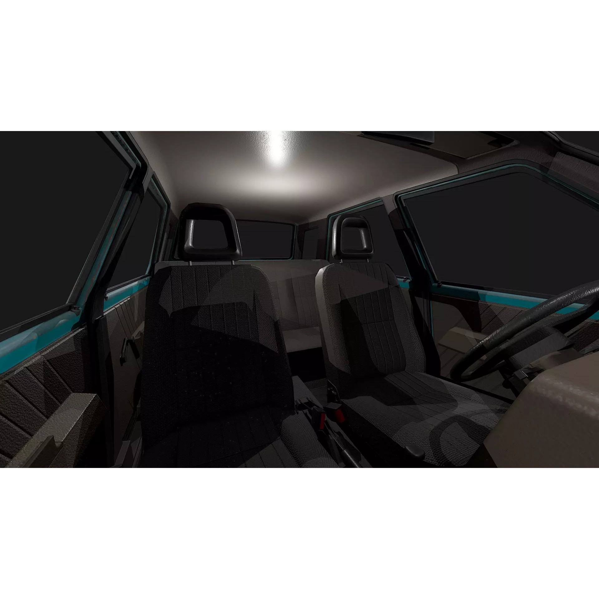 Skoda Forman - Low-Poly Game-Ready 3D Model - View 19