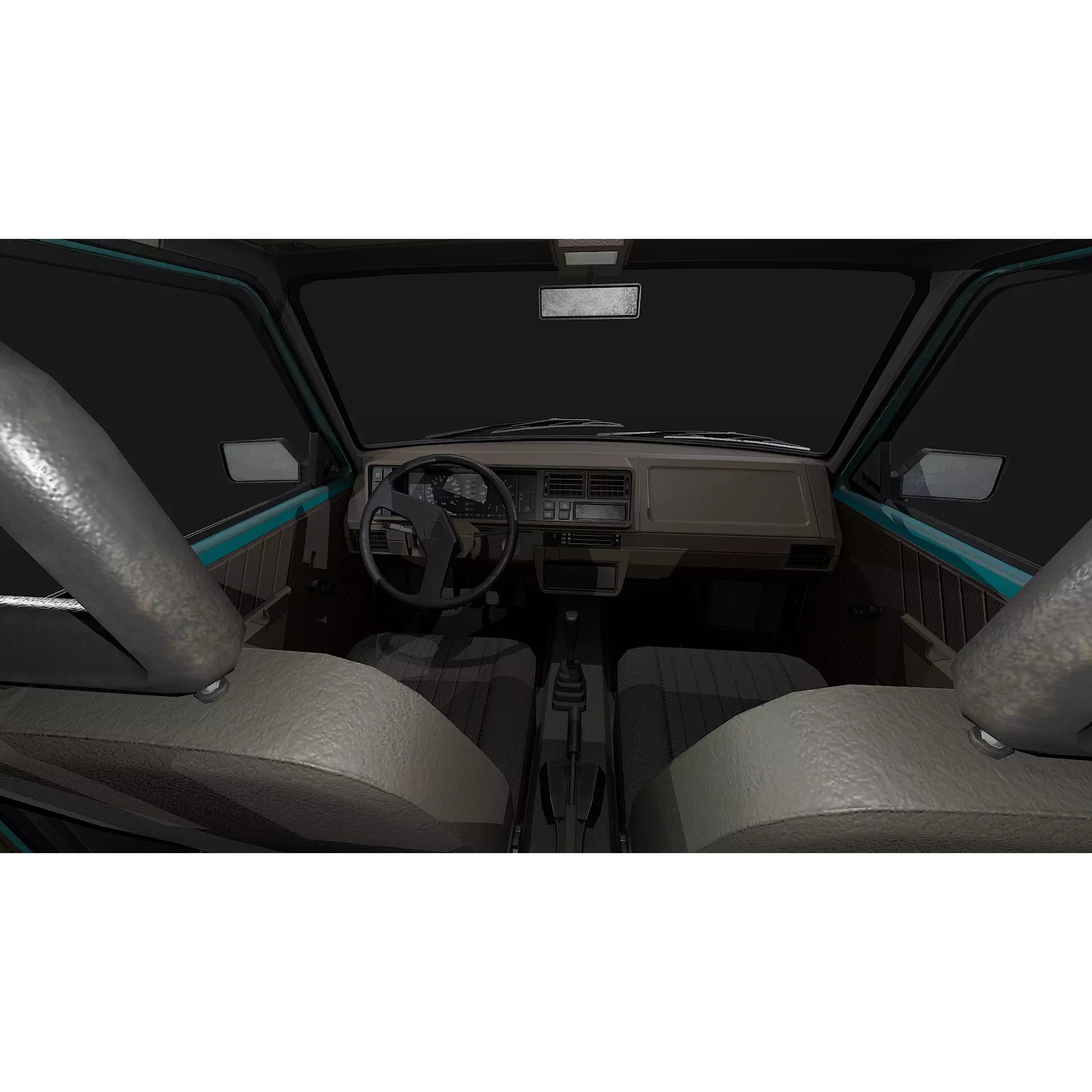 Skoda Forman - Low-Poly Game-Ready 3D Model - View 20