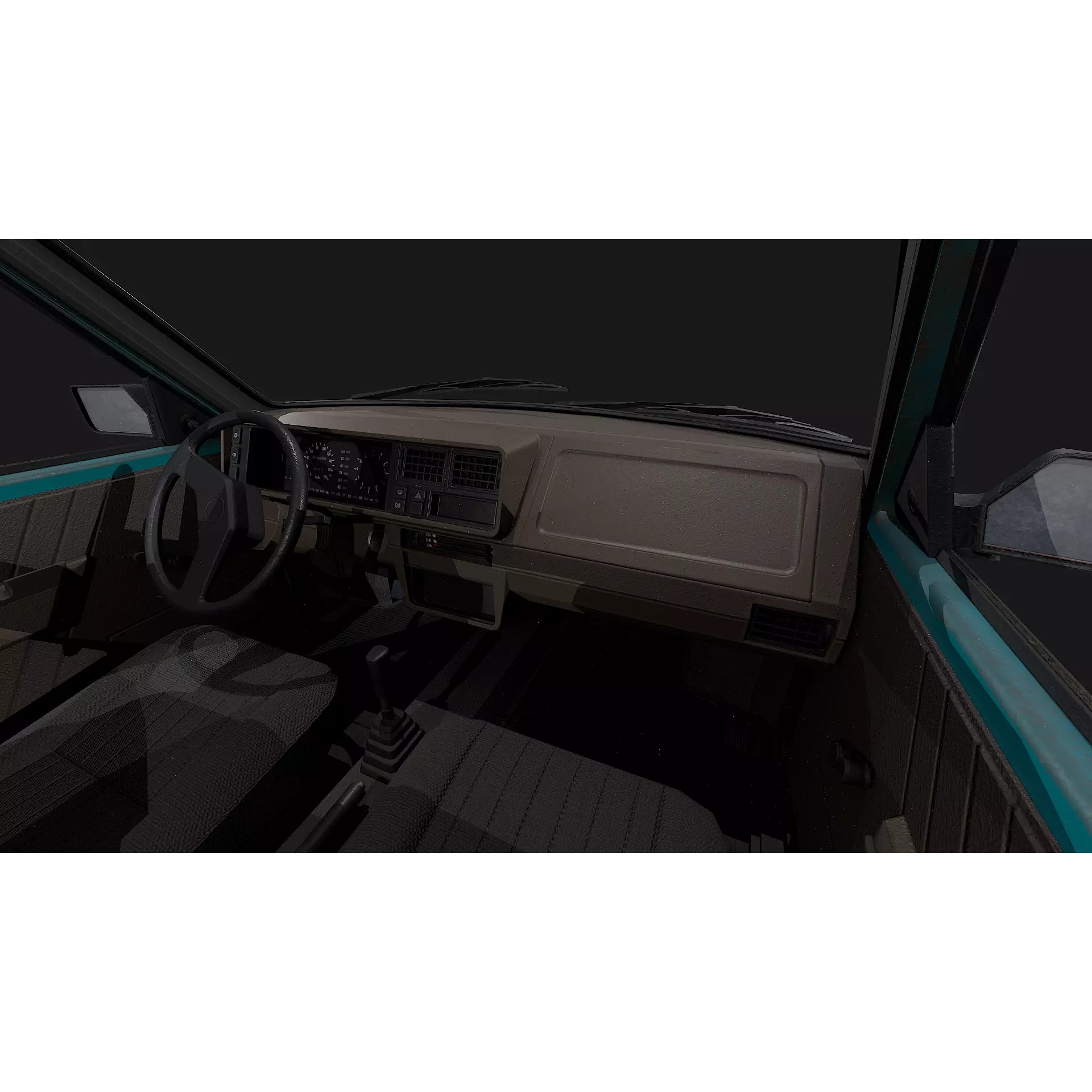 Skoda Forman - Low-Poly Game-Ready 3D Model - View 21