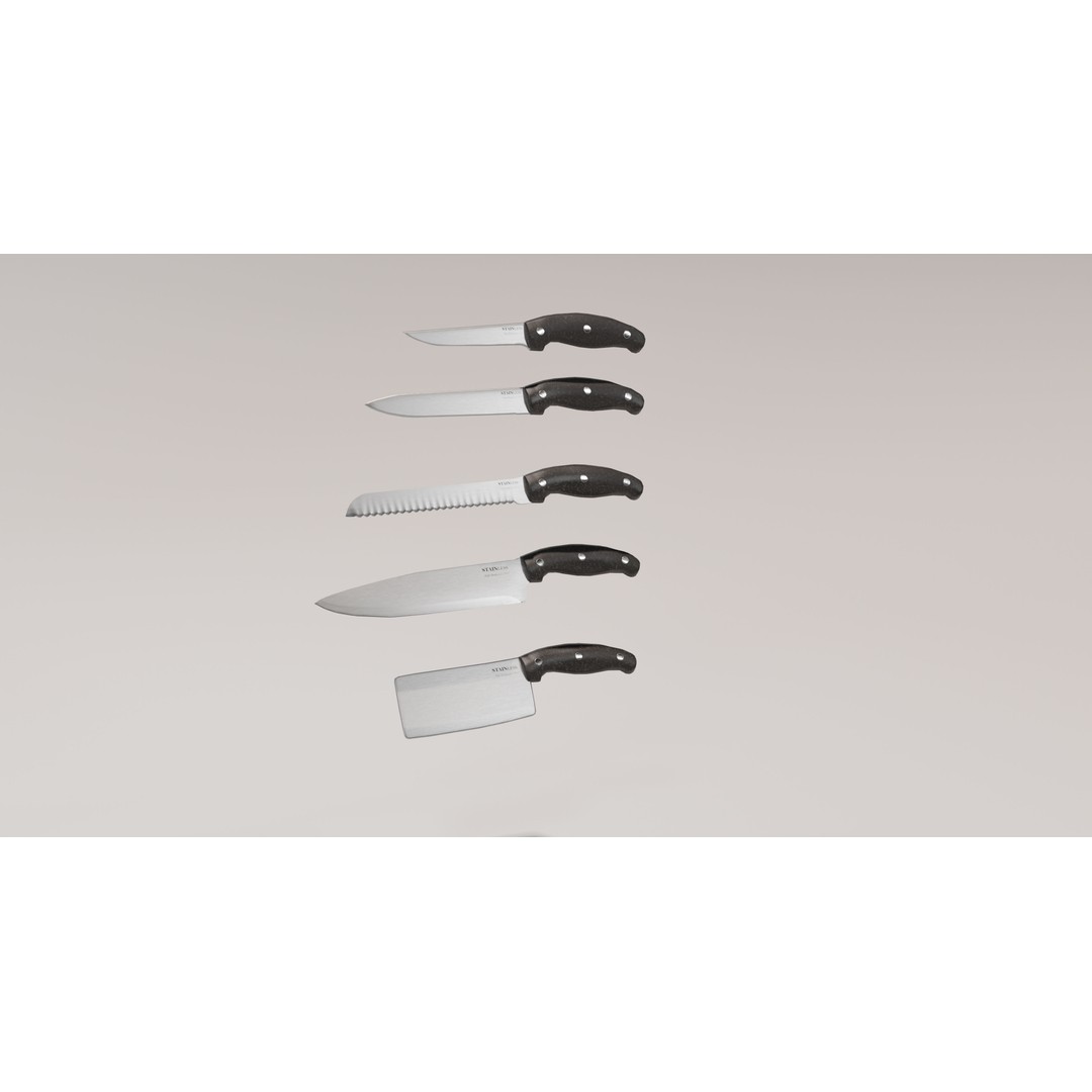 Low-Poly Tableware 3D Model – Game Ready PBR Kitchen Assets, FBX - View 11