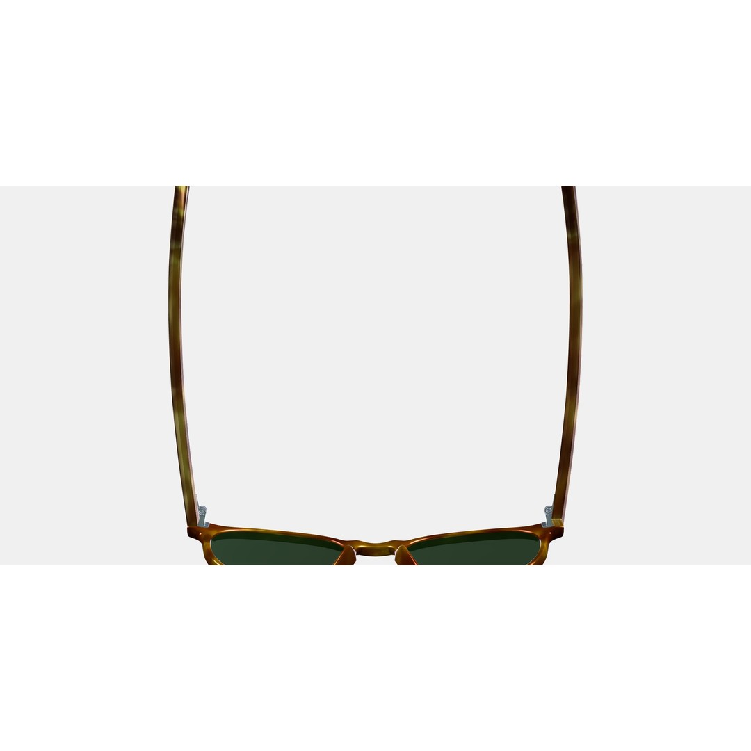 Butler Sunglasses 3D Model – Low Poly Butterscotch Tortoise Asset - View 9