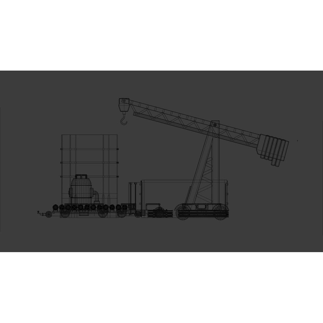 Storage Built 3D Model – Low Poly Architectural Asset, FBX, OBJ