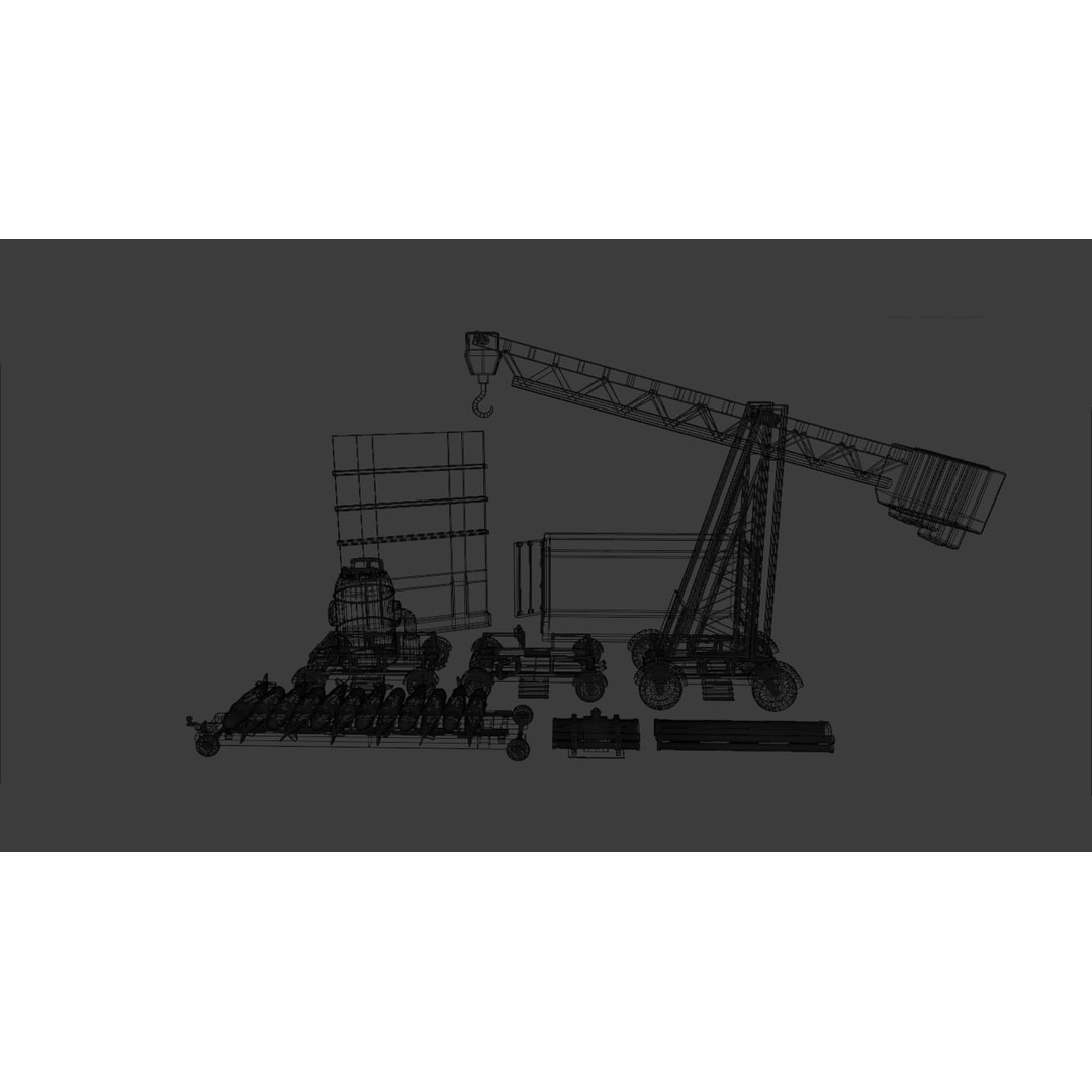 Storage Built 3D Model – Low Poly Architectural Asset, FBX, OBJ - View 11