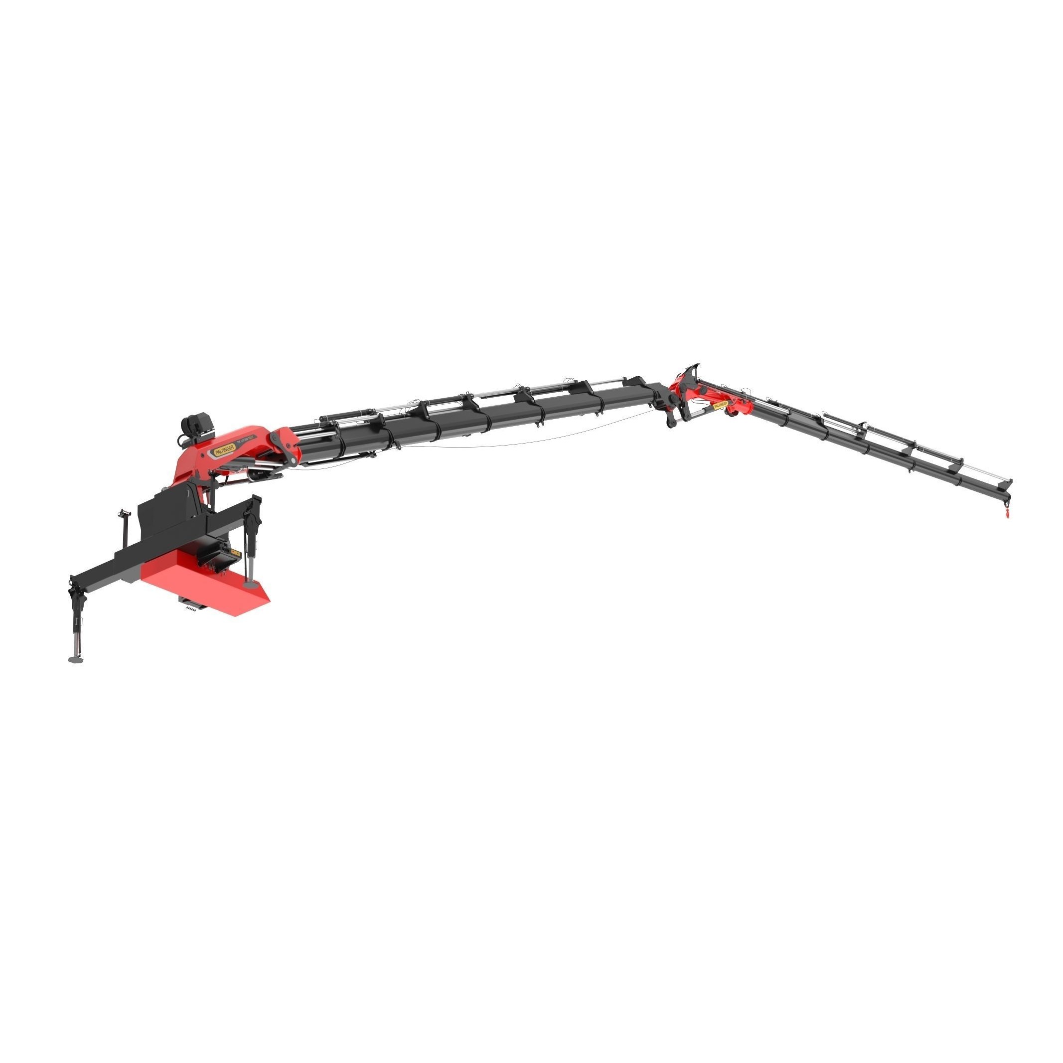 Palfinger Pk 135002 Tec7 Crane - Game-Ready 3D Model - View 11