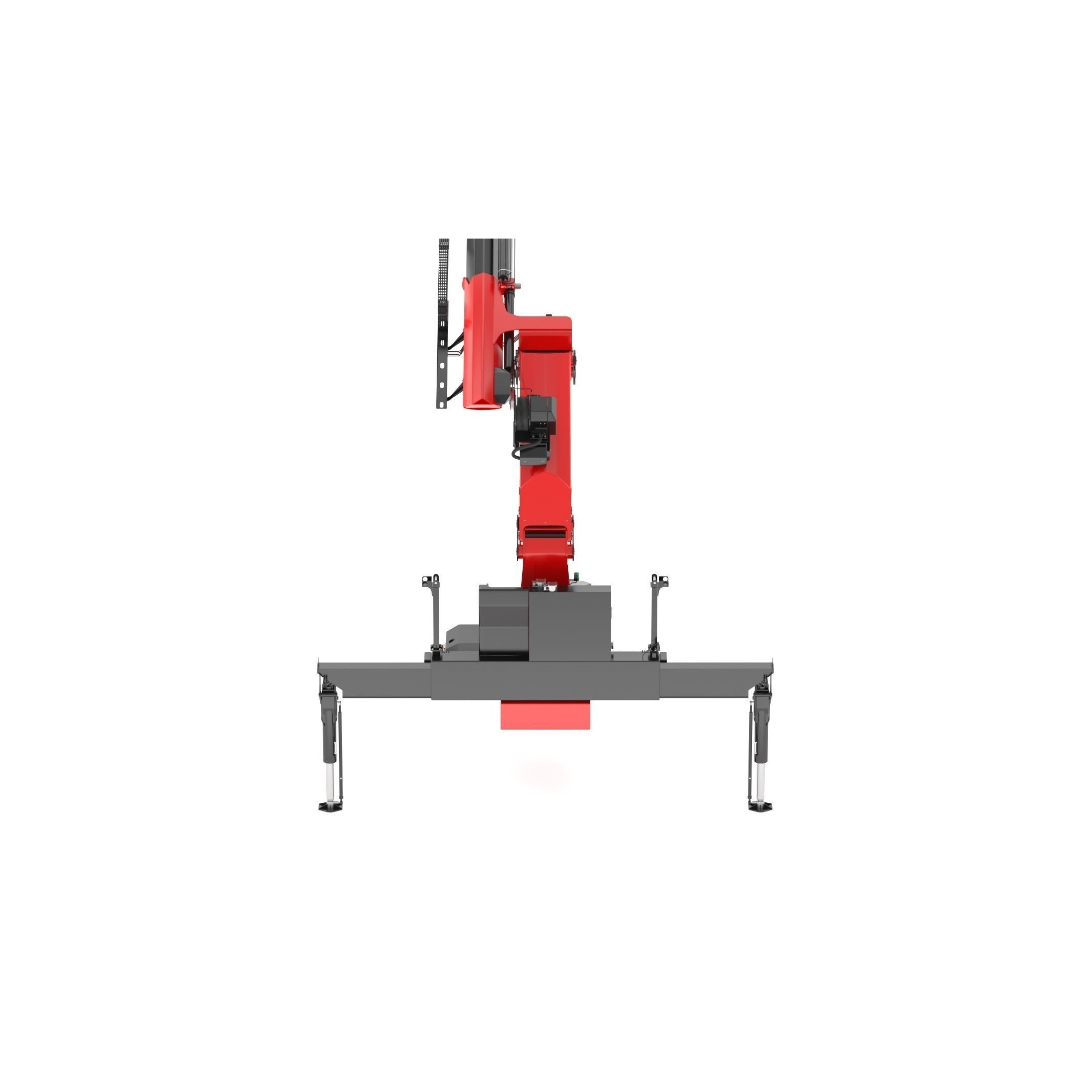 Palfinger Pk 135002 Tec7 Crane - Game-Ready 3D Model - View 14