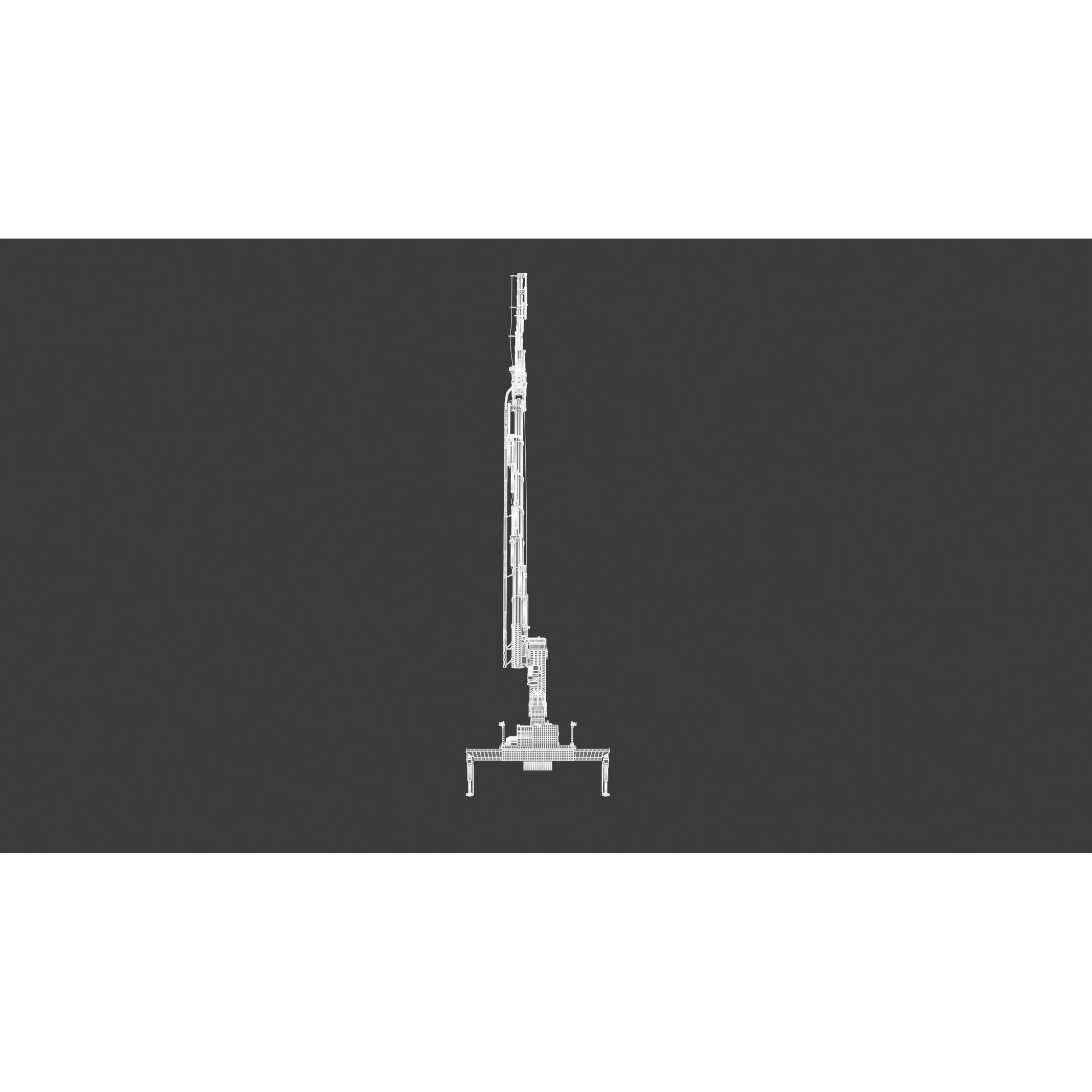 Palfinger Pk 135002 Tec7 Crane - Game-Ready 3D Model - View 24