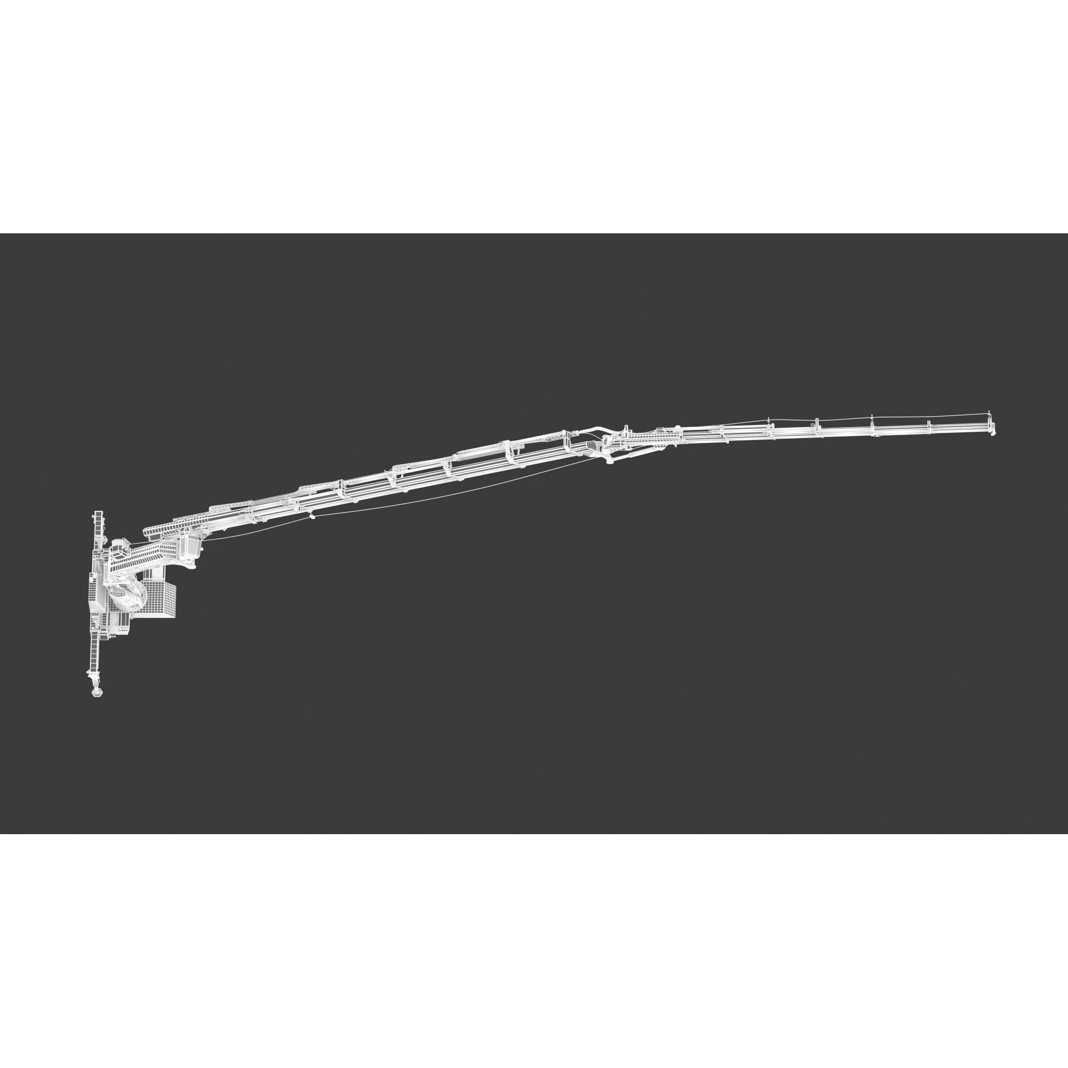 Palfinger Pk 135002 Tec7 Crane - Game-Ready 3D Model - View 30